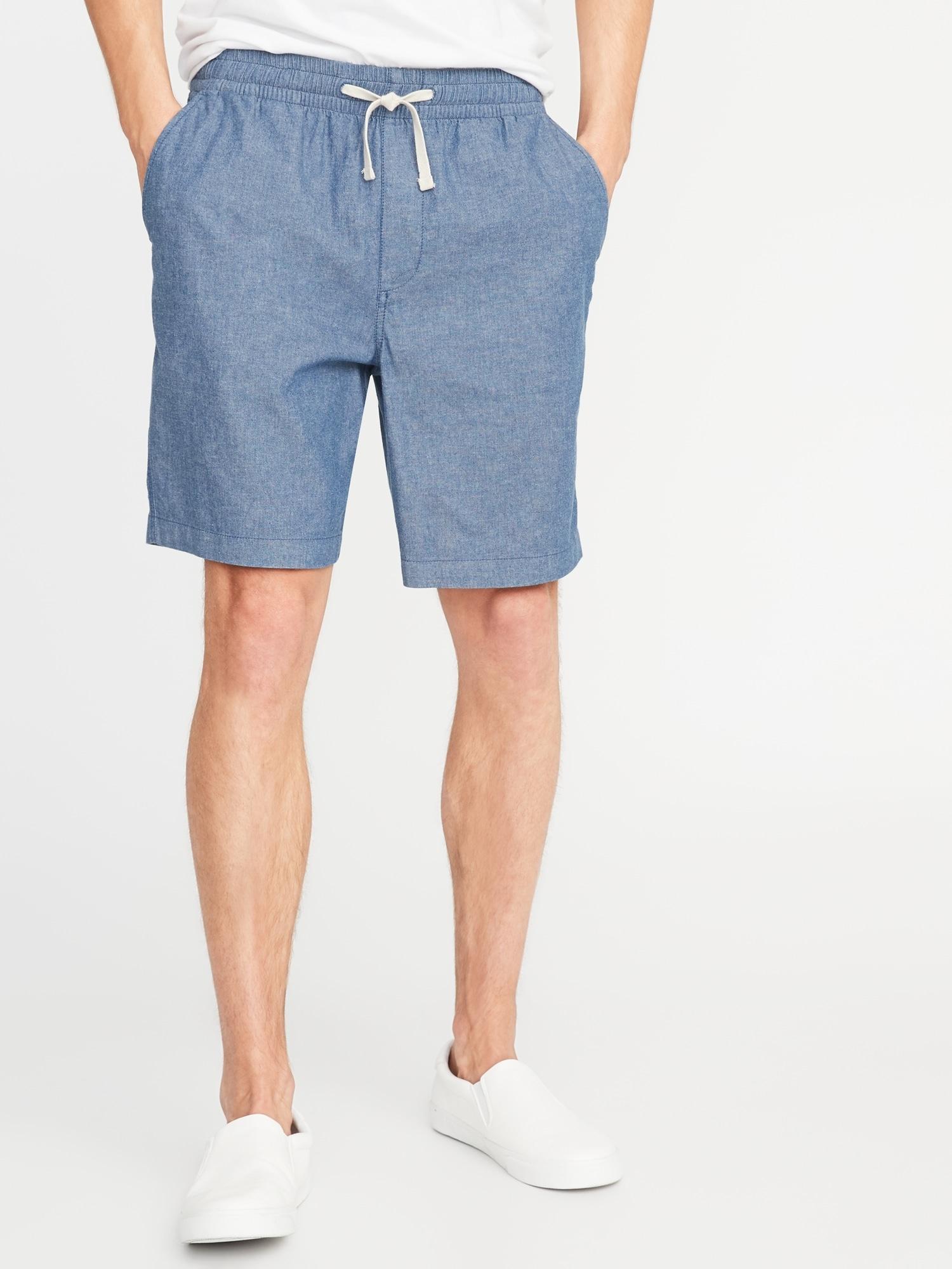 chambray joggers old navy