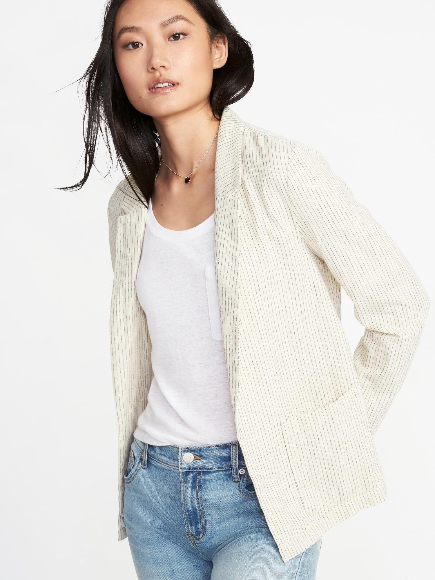 old navy linen jacket