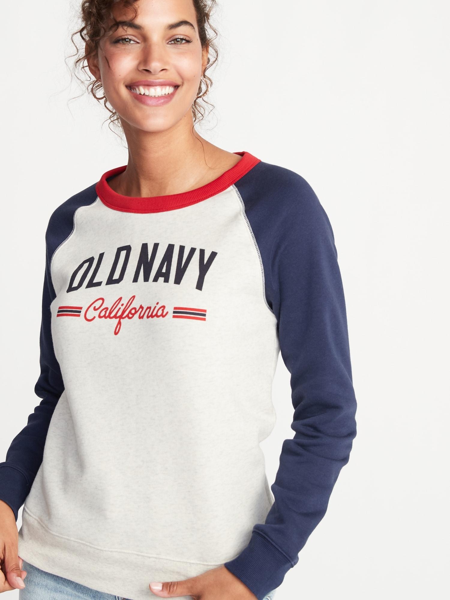 old navy logo sweatshirts