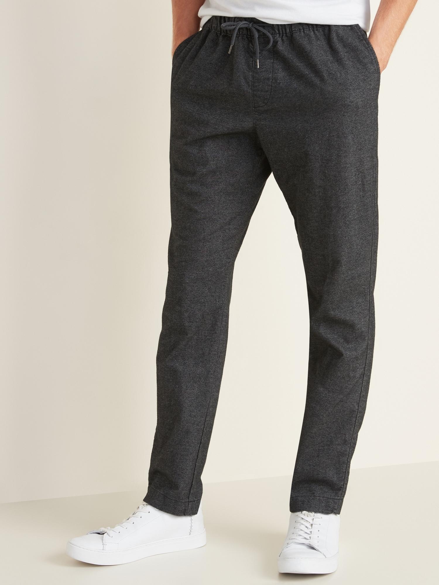 relaxed slim pull on anytime chinos for men