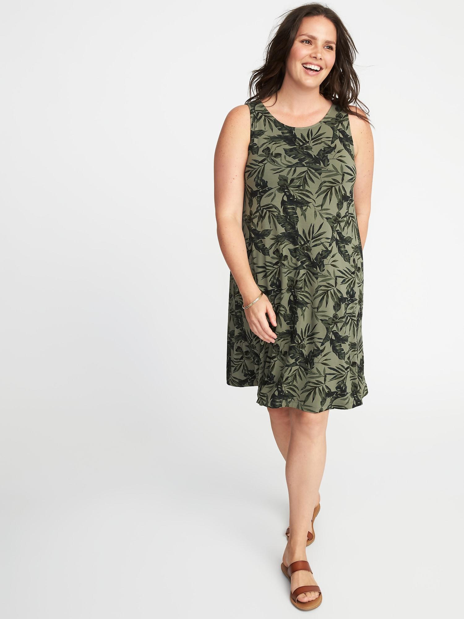 old navy plus size swing dress