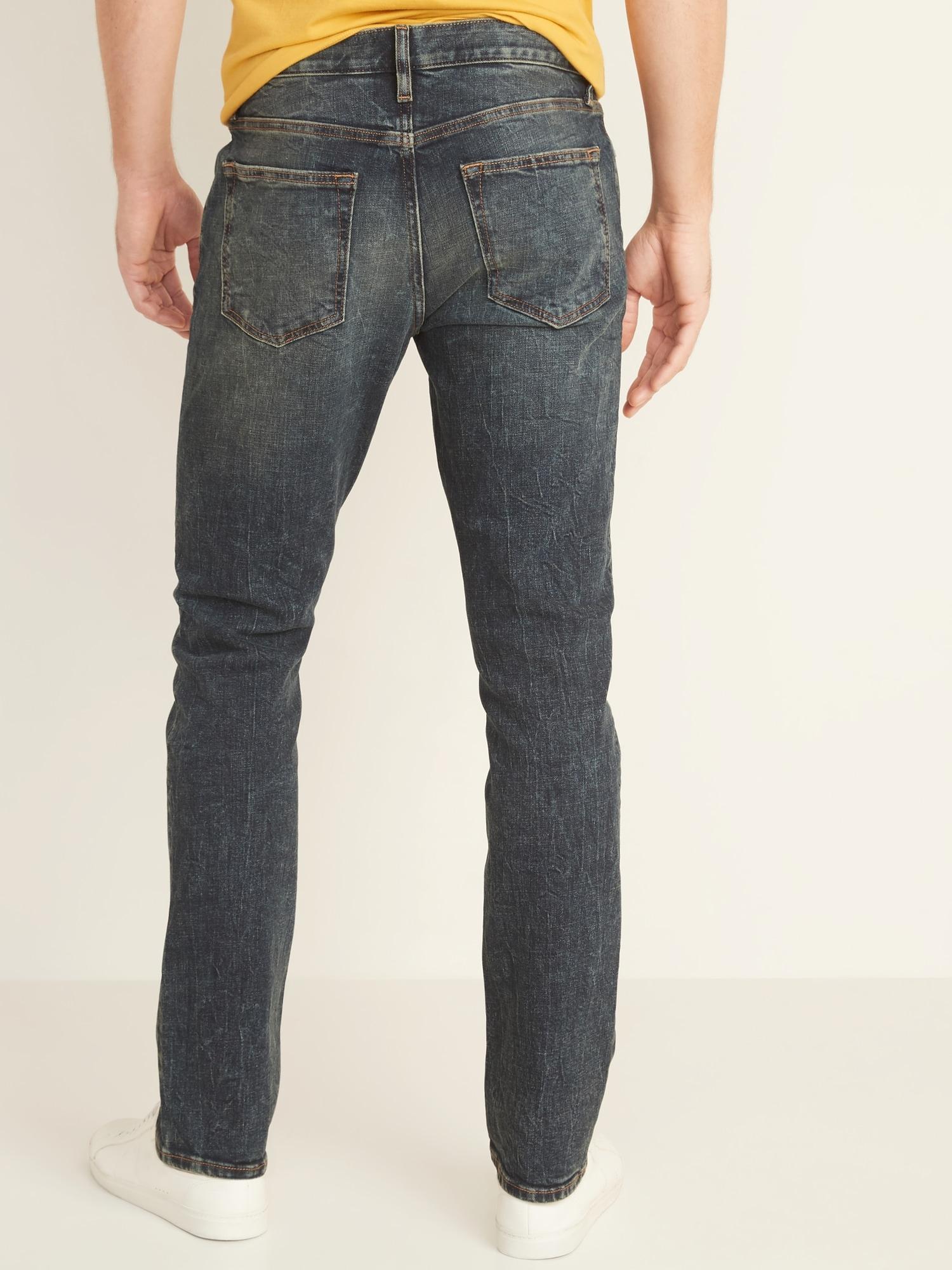 old navy dark wash jeans