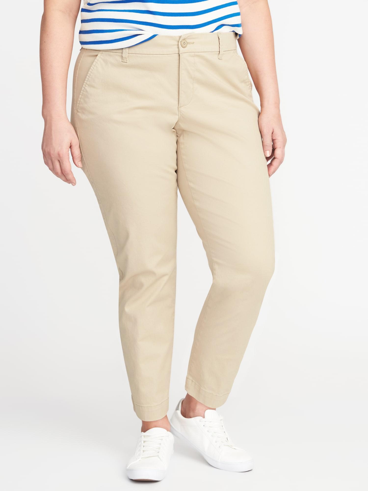 plus size old navy khakis
