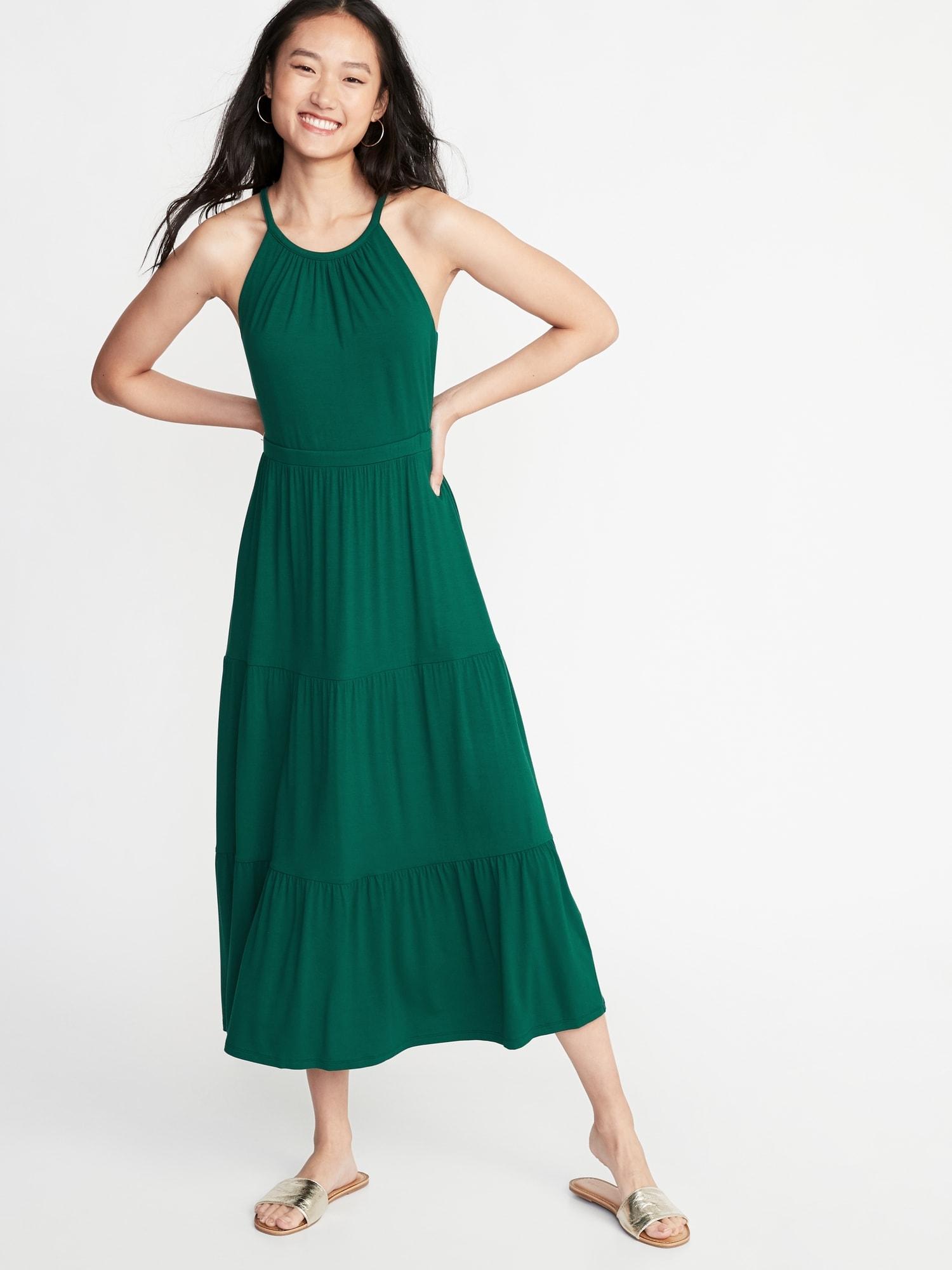 Old navy high neck maxi dress Clearance