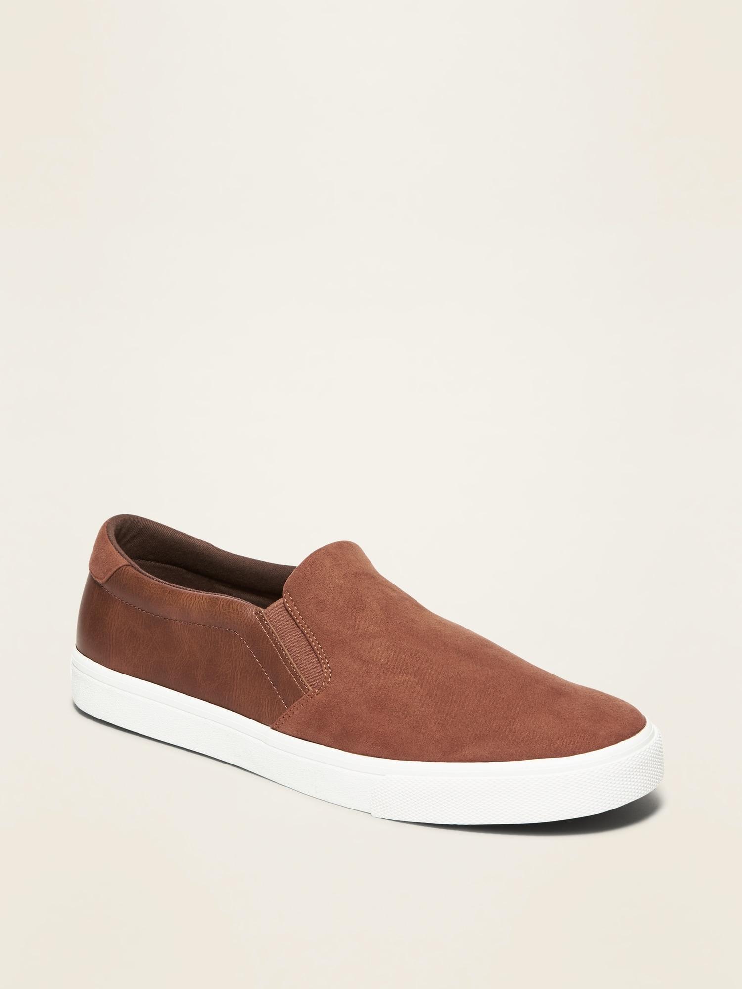 fabric slip on shoes
