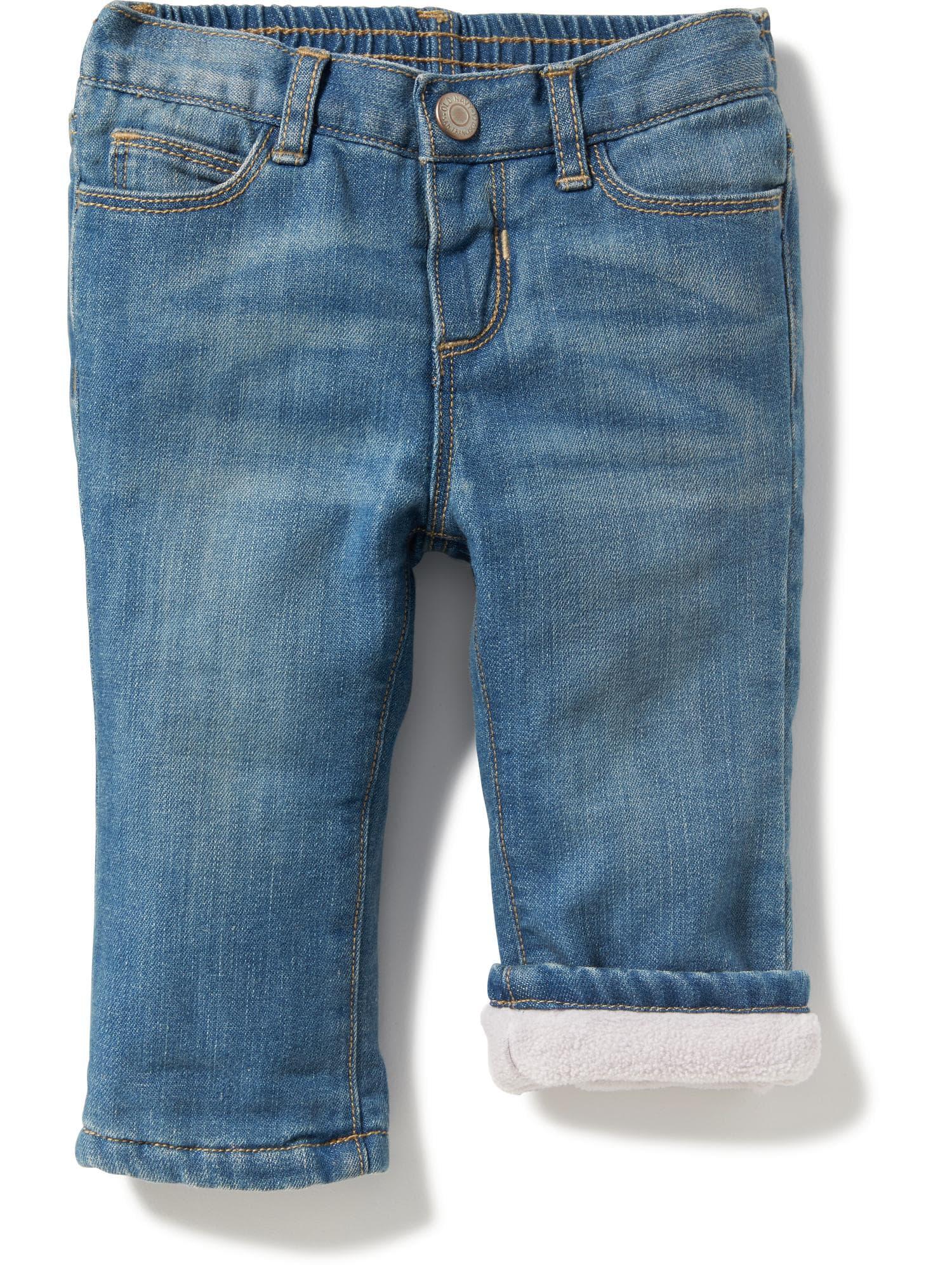 old navy fleece jeans