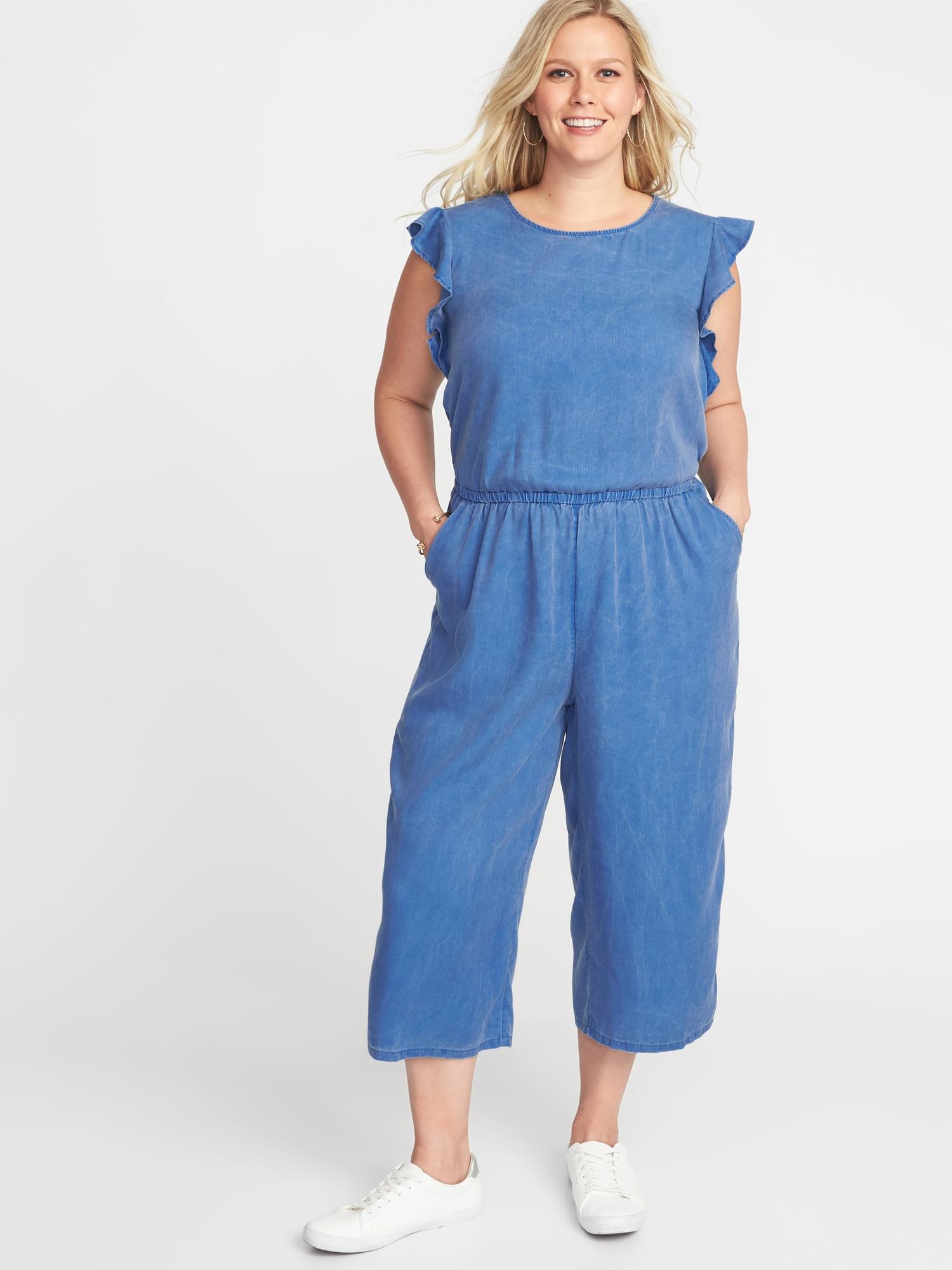 old navy plus size jumpsuits