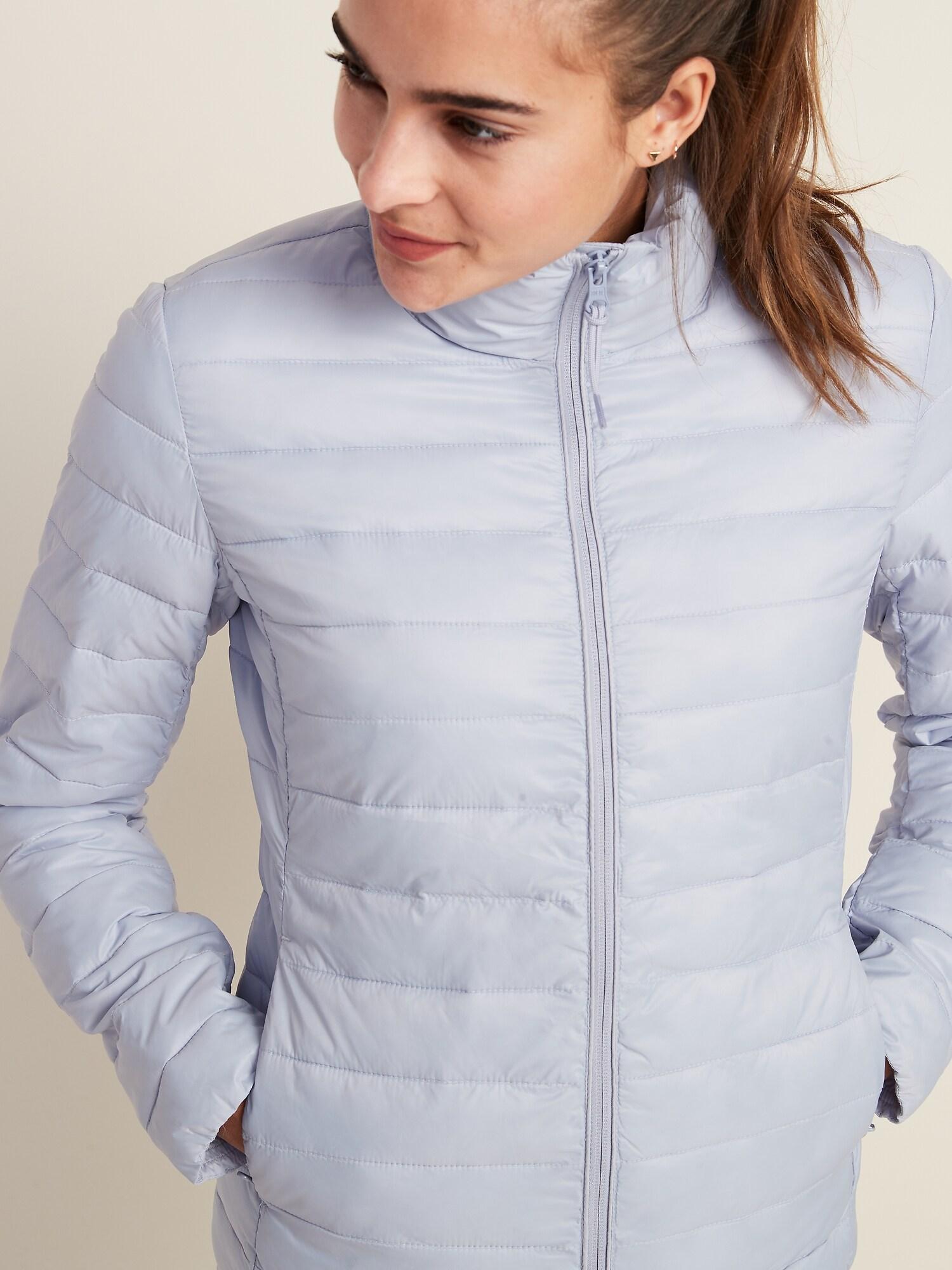 old navy packable down jacket