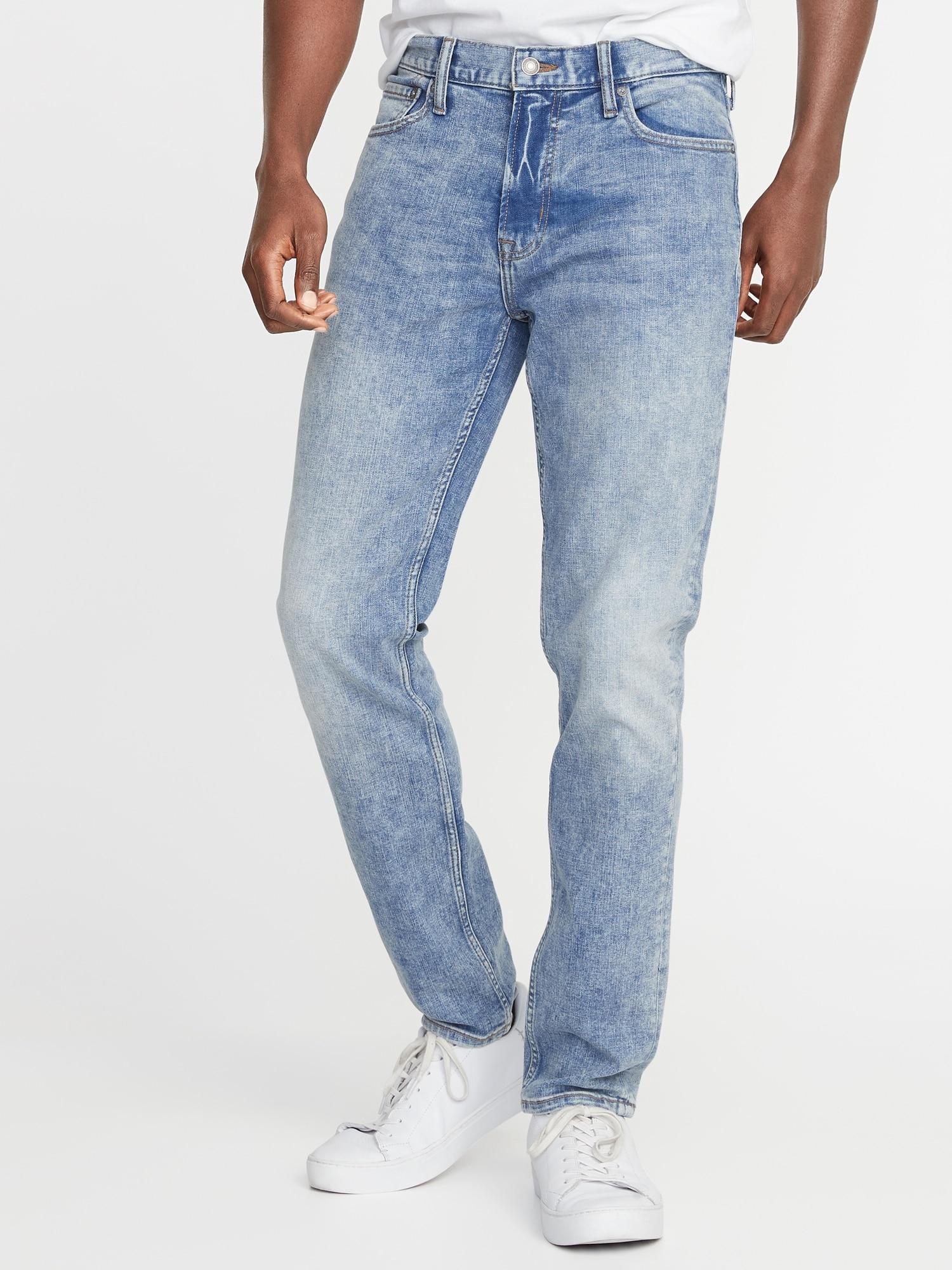 old navy loose built in flex jeans