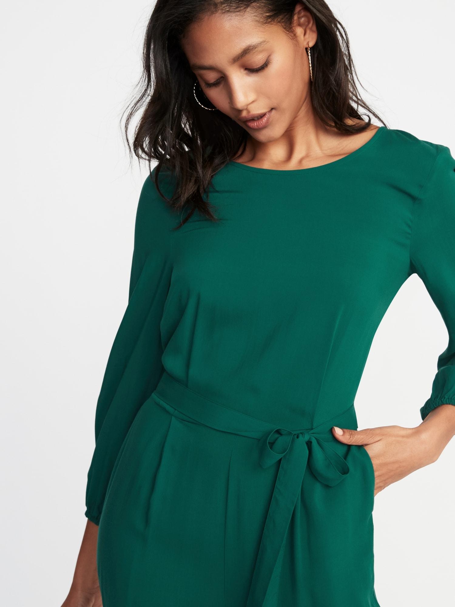 old navy waist defined jumpsuit