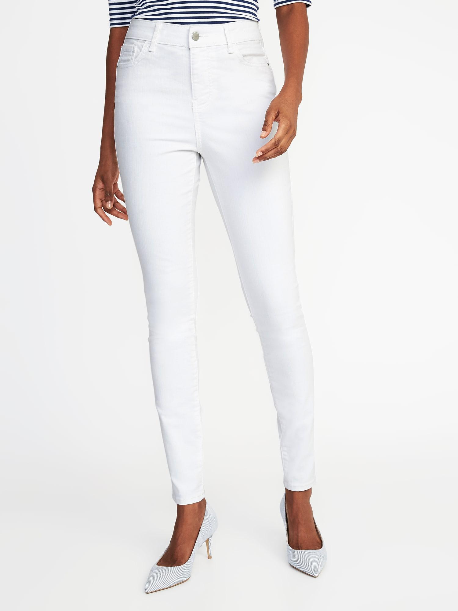 white rockstar jeans