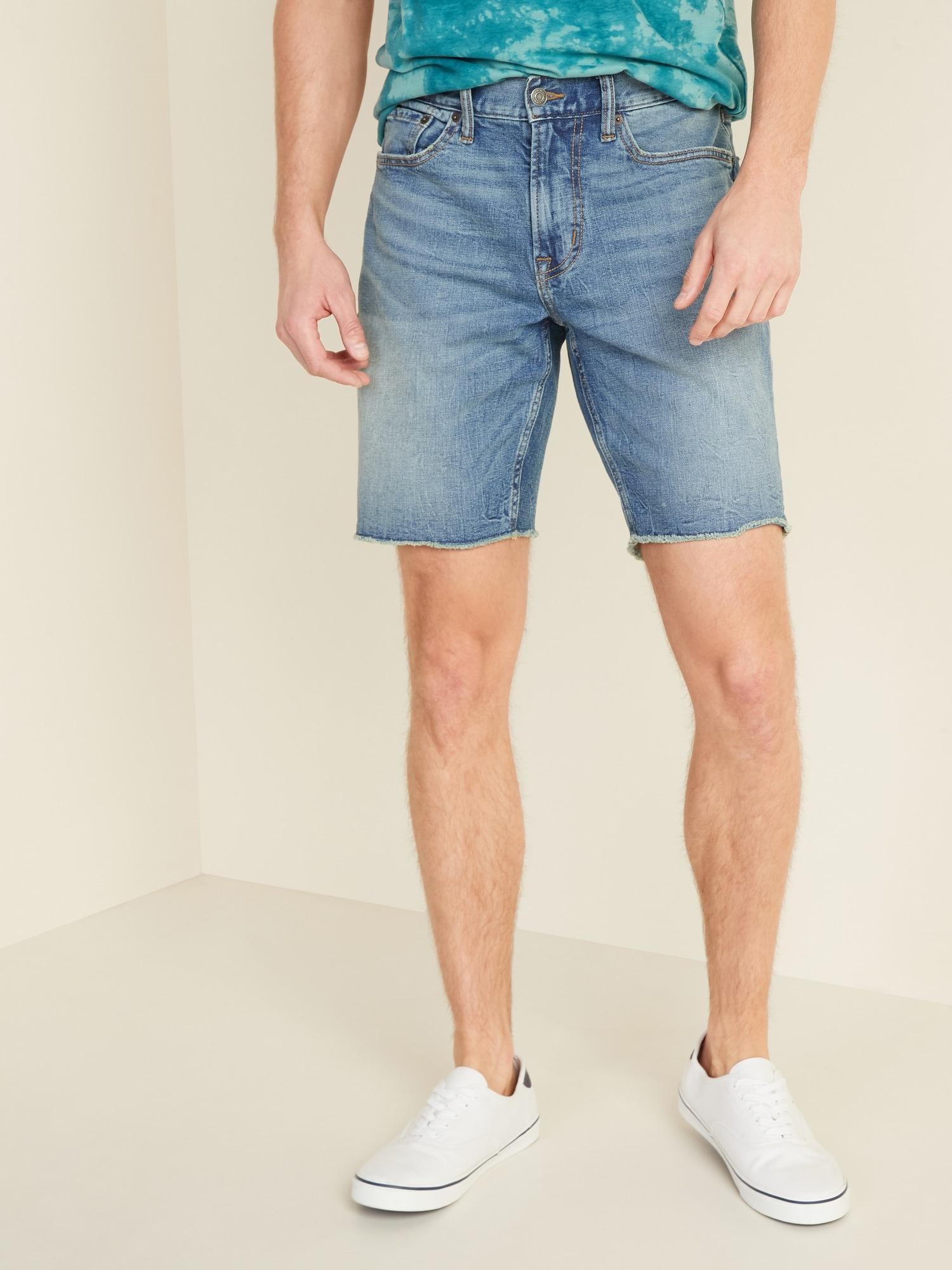 men's flex jean shorts