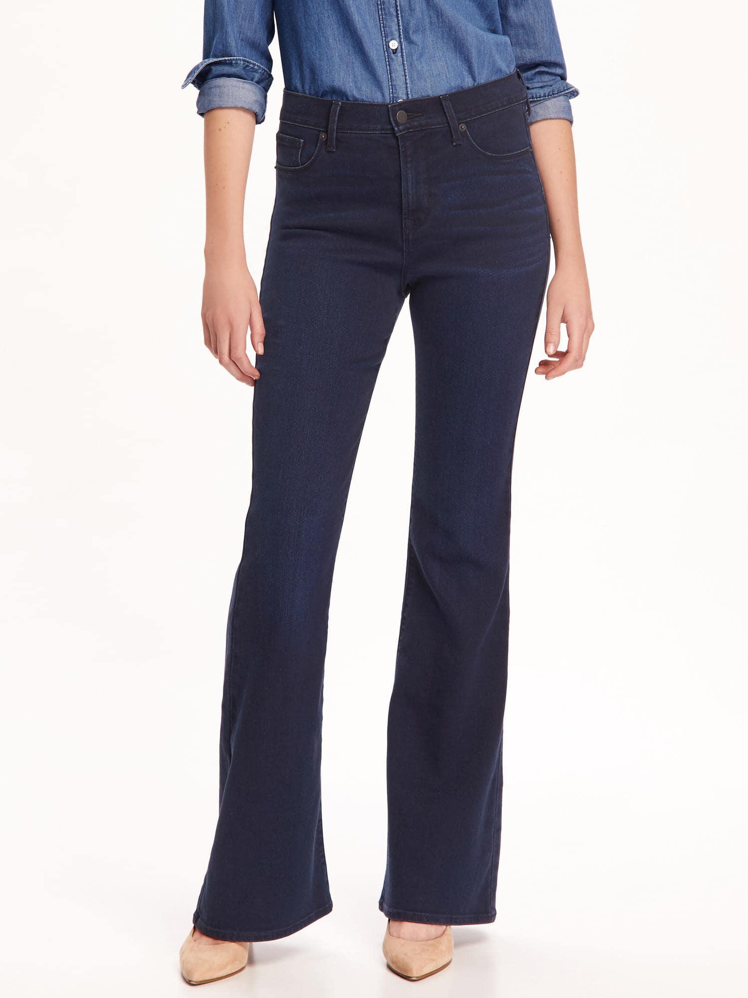old navy high rise flare jeans