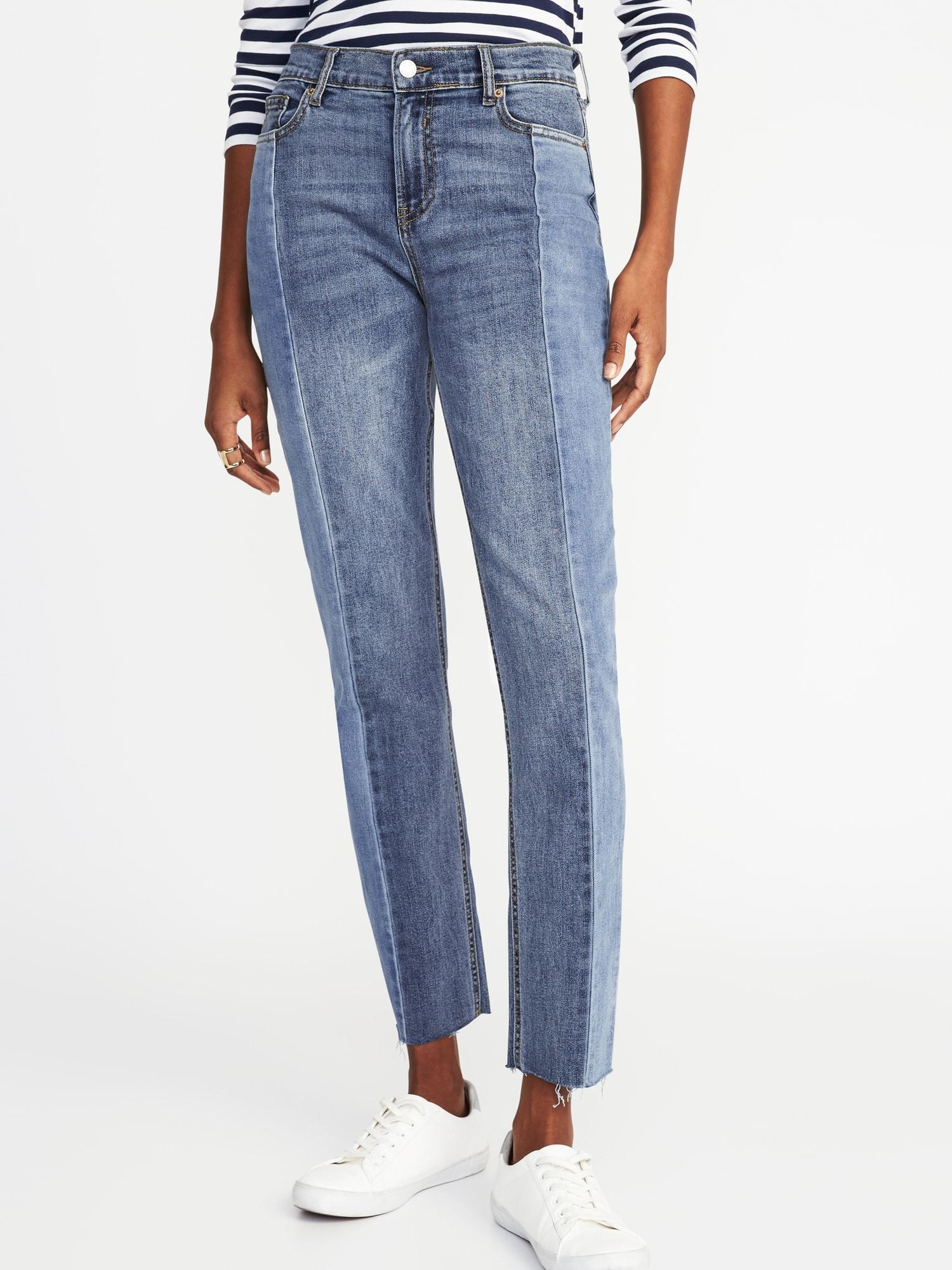 old navy perfect straight jeans