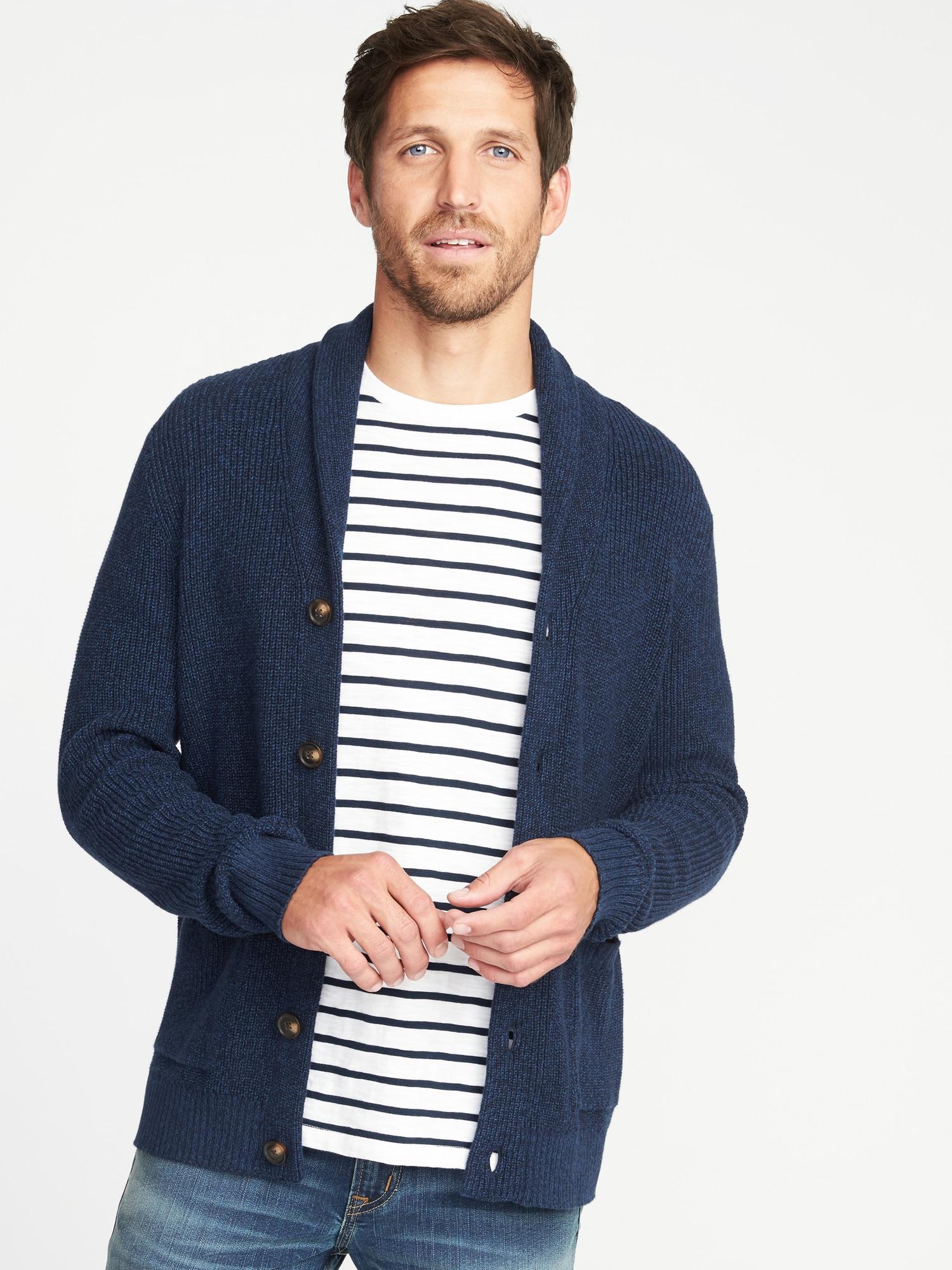 old navy shawl collar sweater