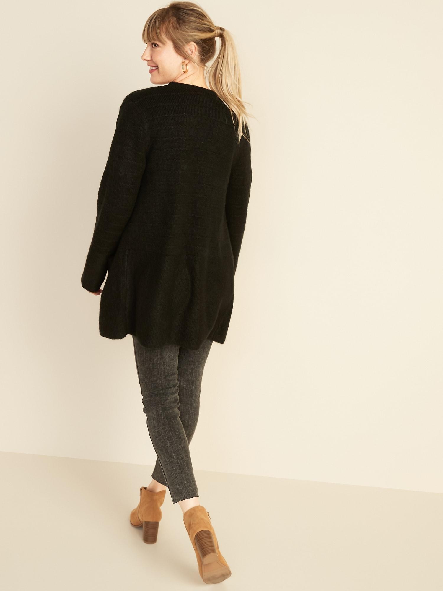 old navy relaxed cardi coat