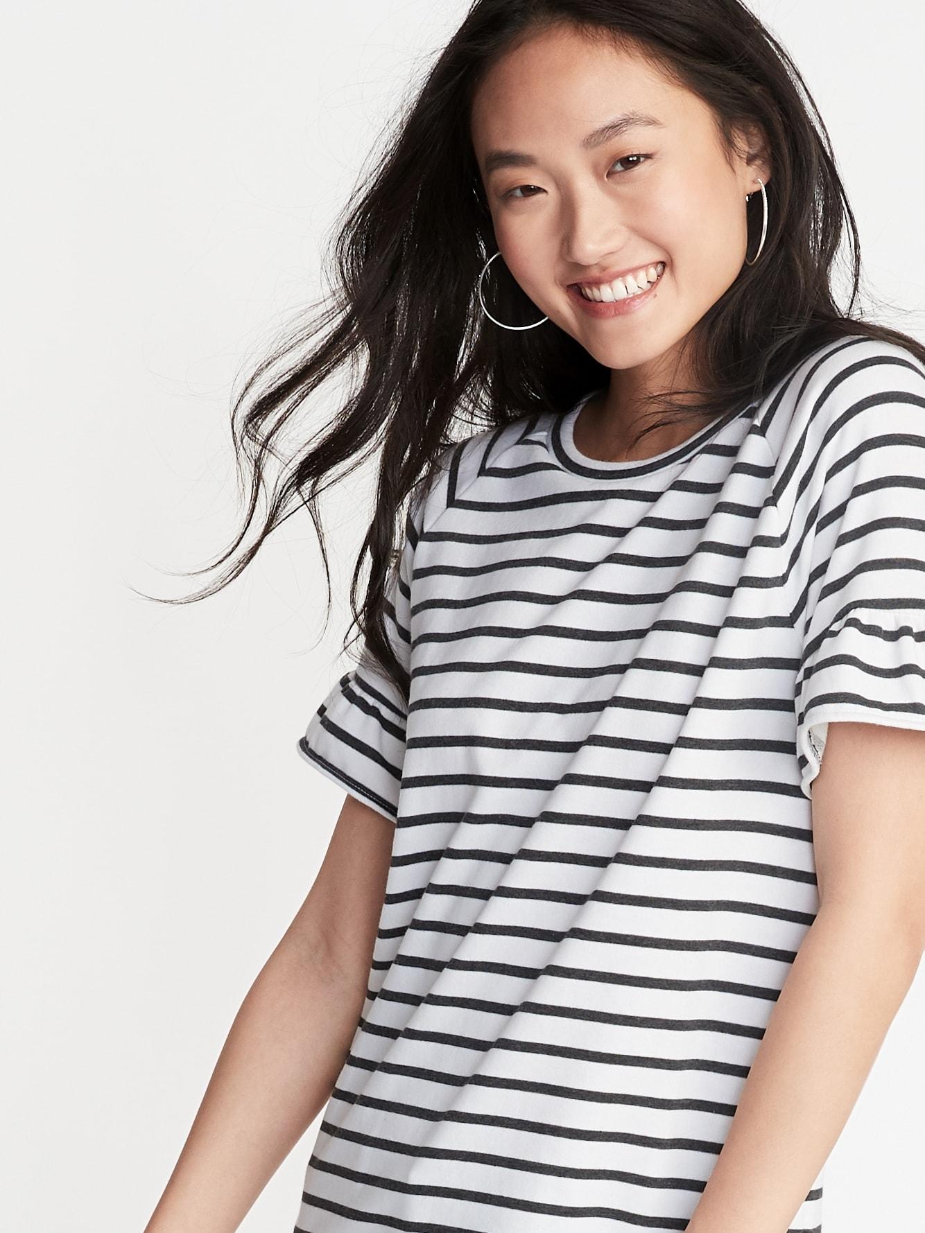old navy short sleeve sweatshirt