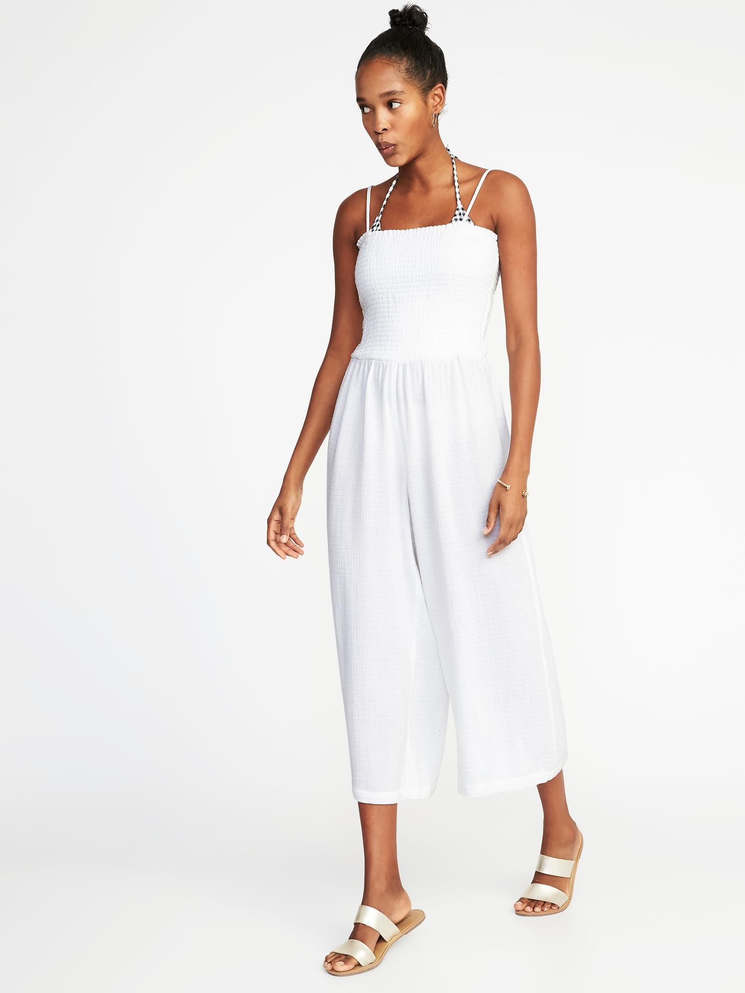 old navy wide leg jumpsuit