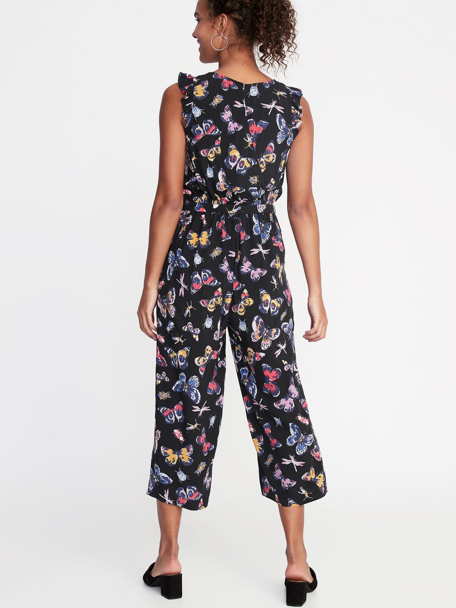 butterfly jumpsuit old navy