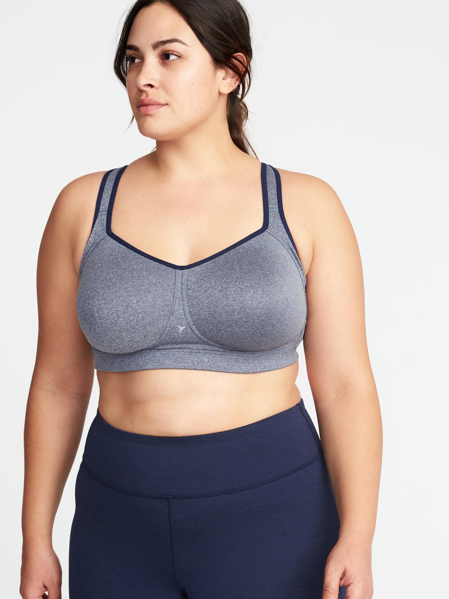 old navy plus size sports bra