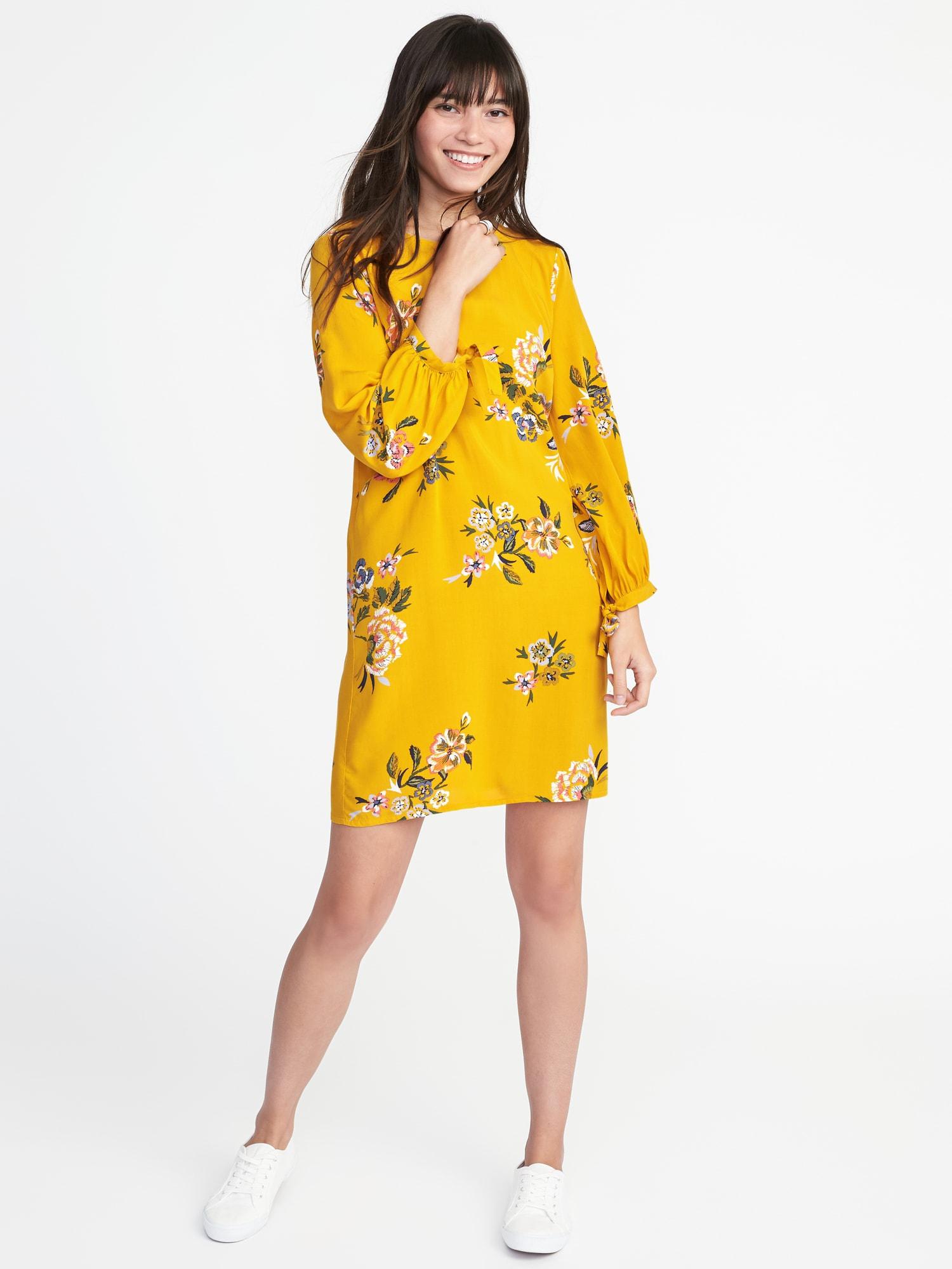 old navy long sleeve dress