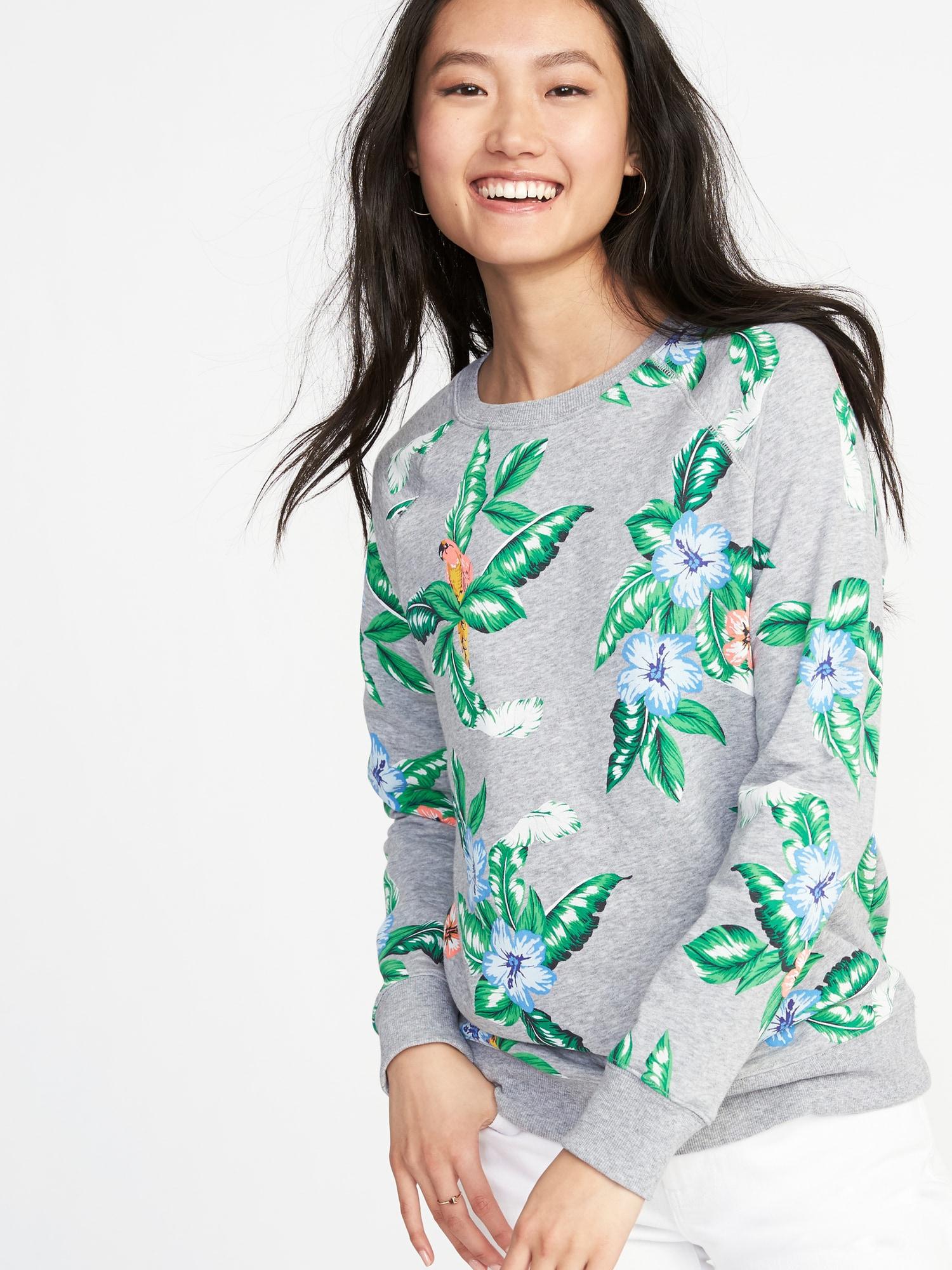 old navy relaxed french terry sweatshirt