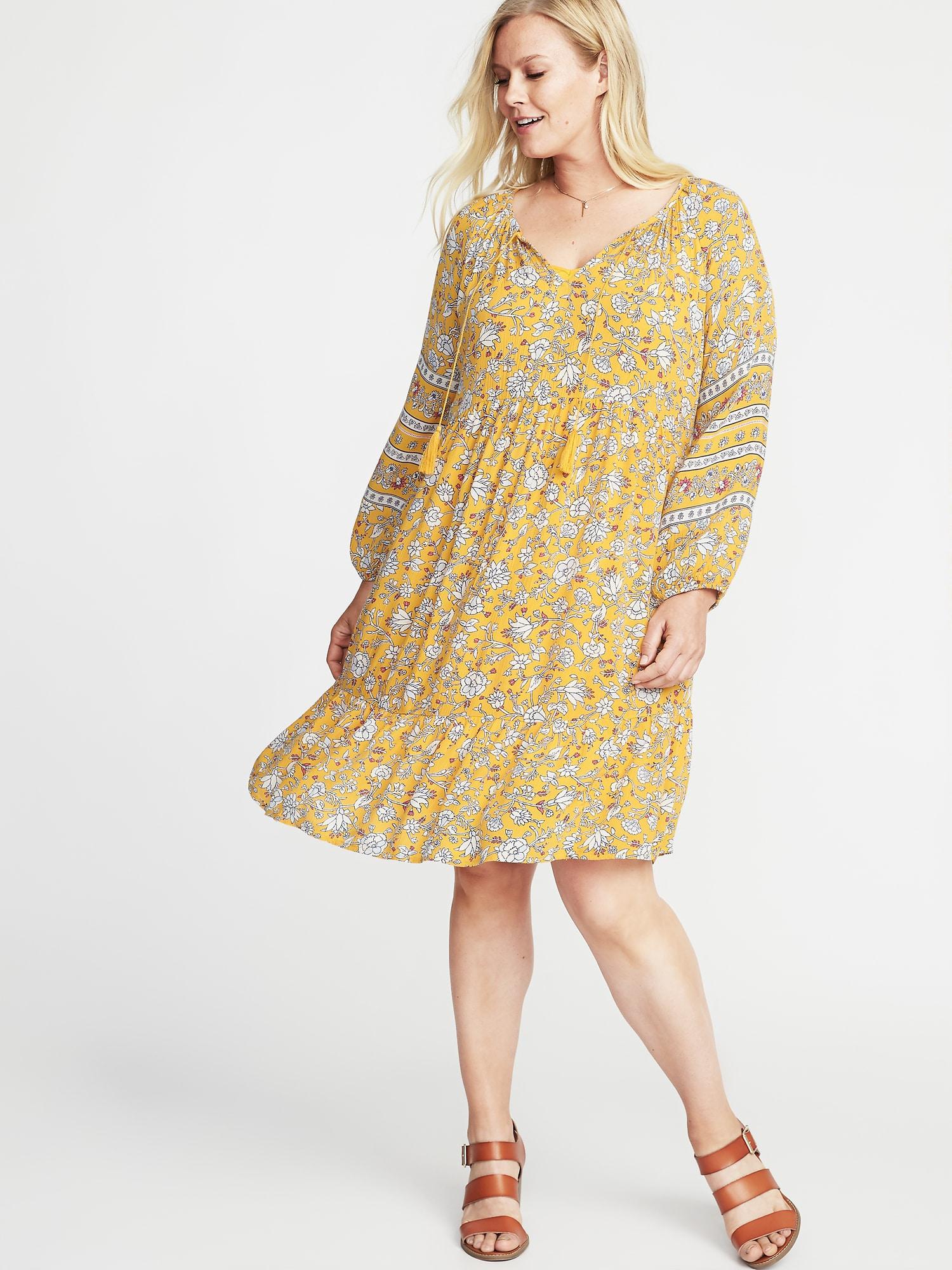 tassel swing dress