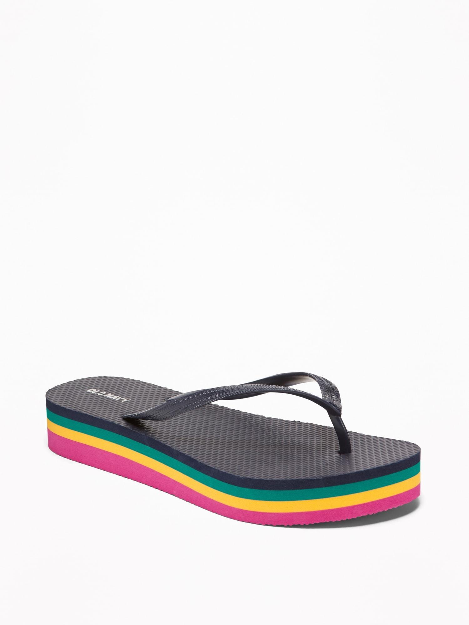 old navy platform flip flops