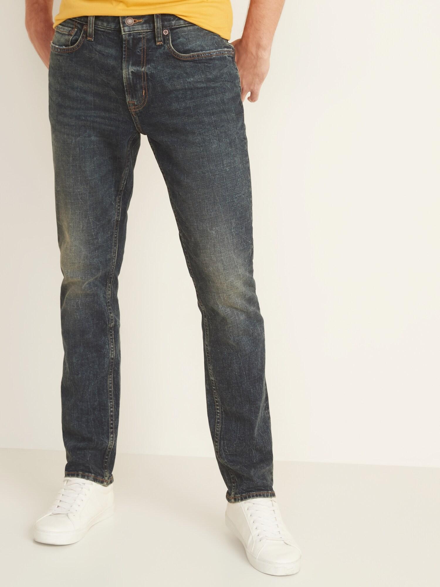 old navy dark wash jeans