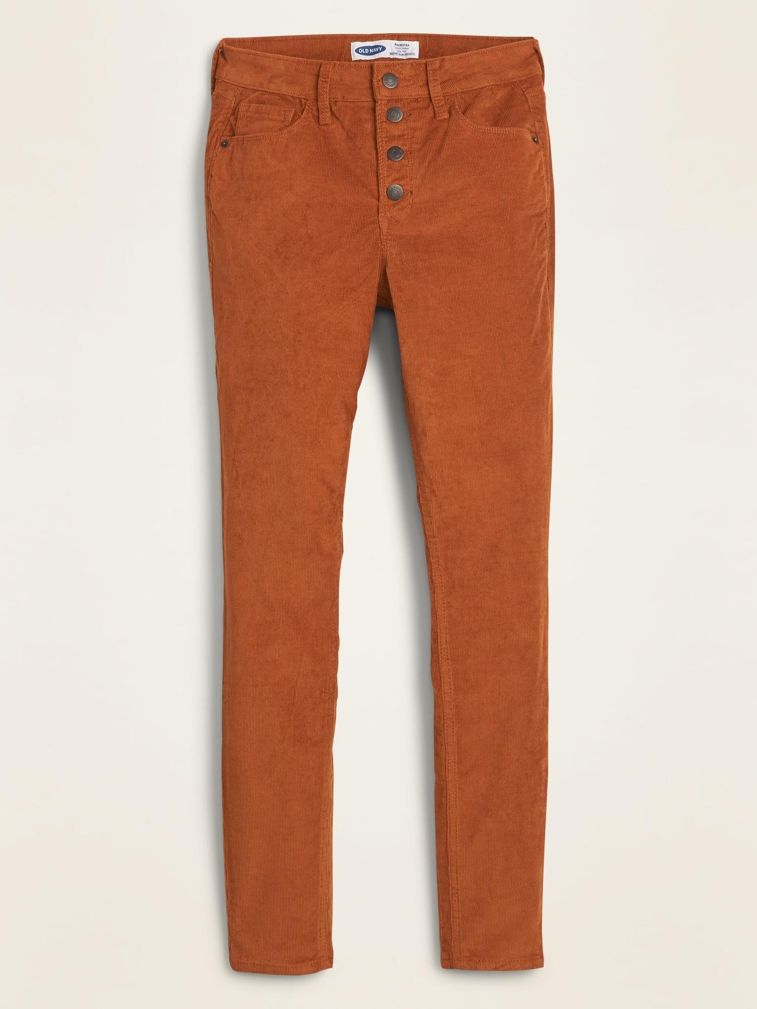 old navy rockstar corduroy