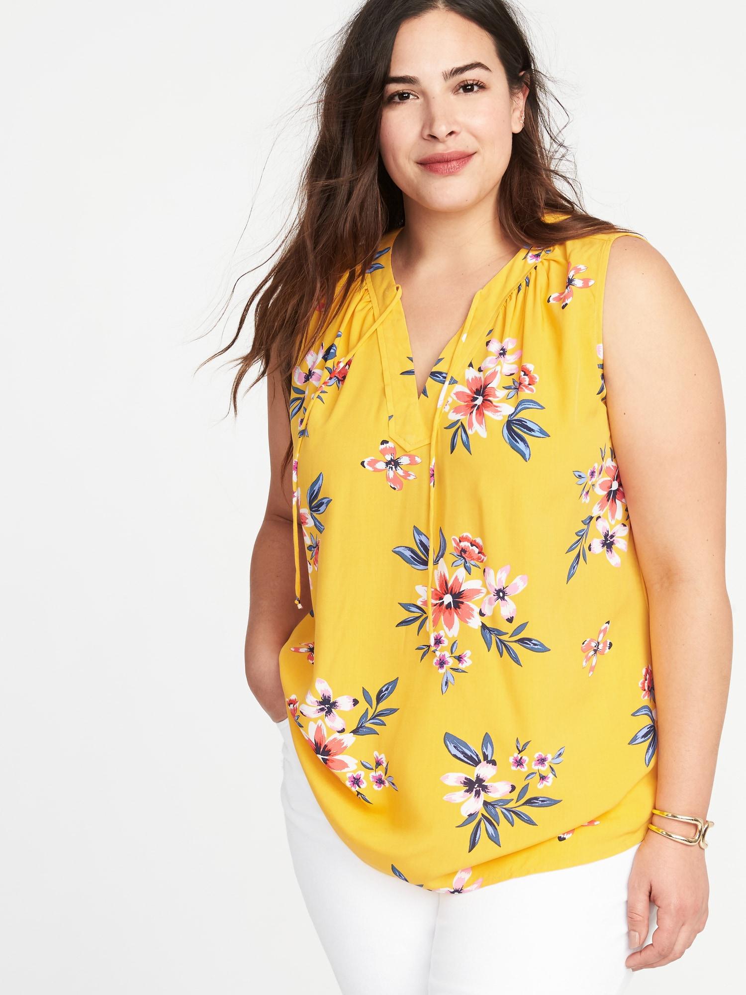 old navy yellow top