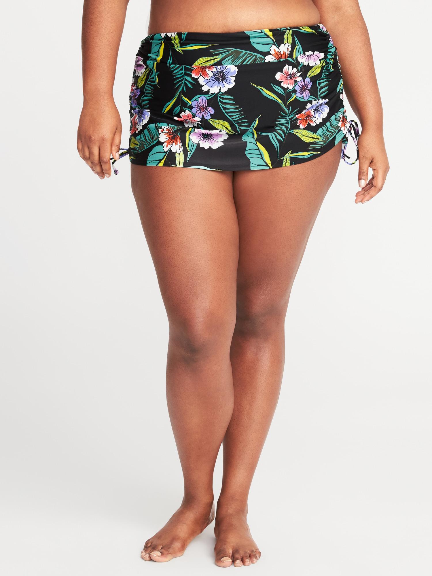 tie swim skirt