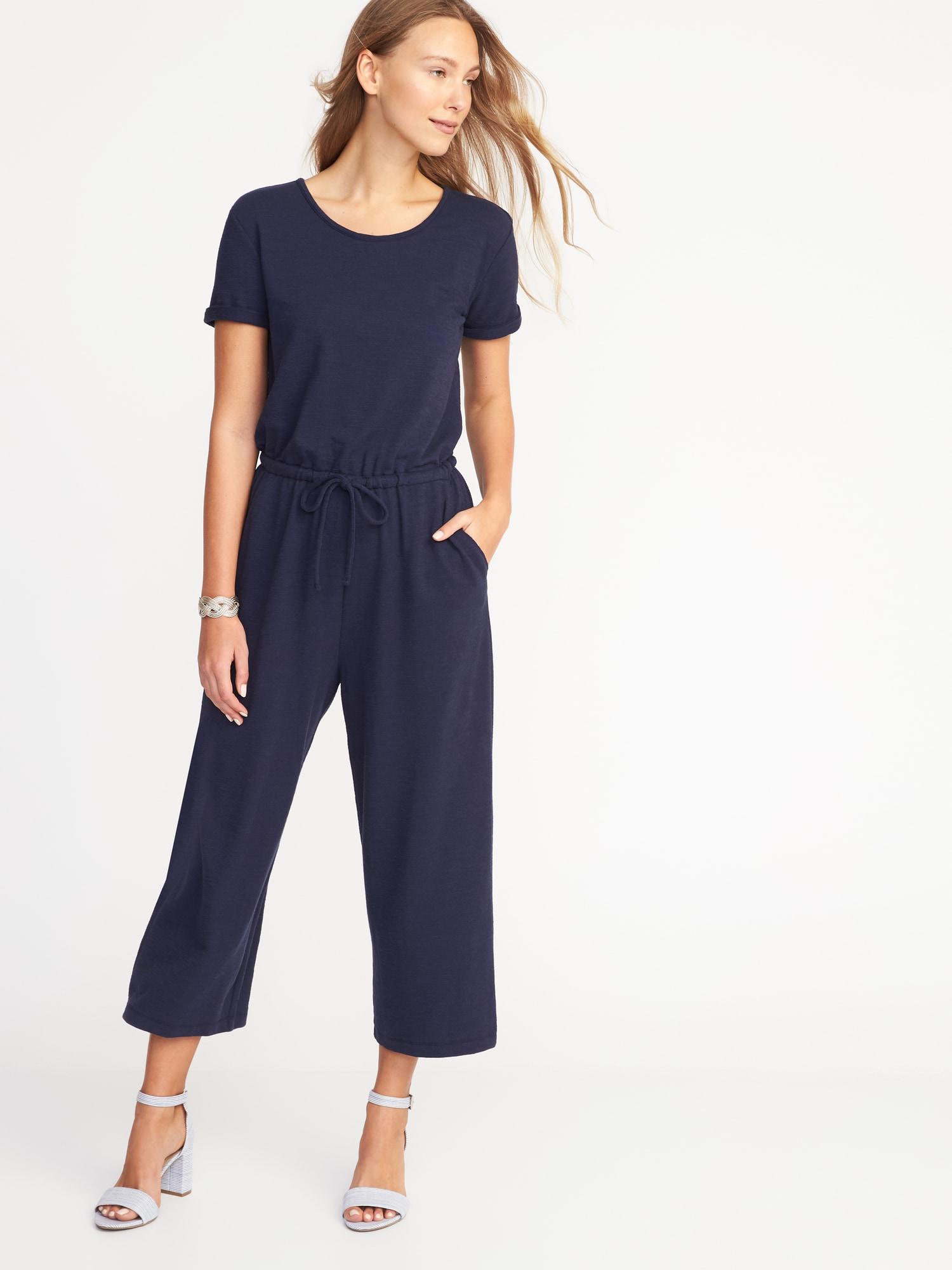 old navy boucle jumpsuit