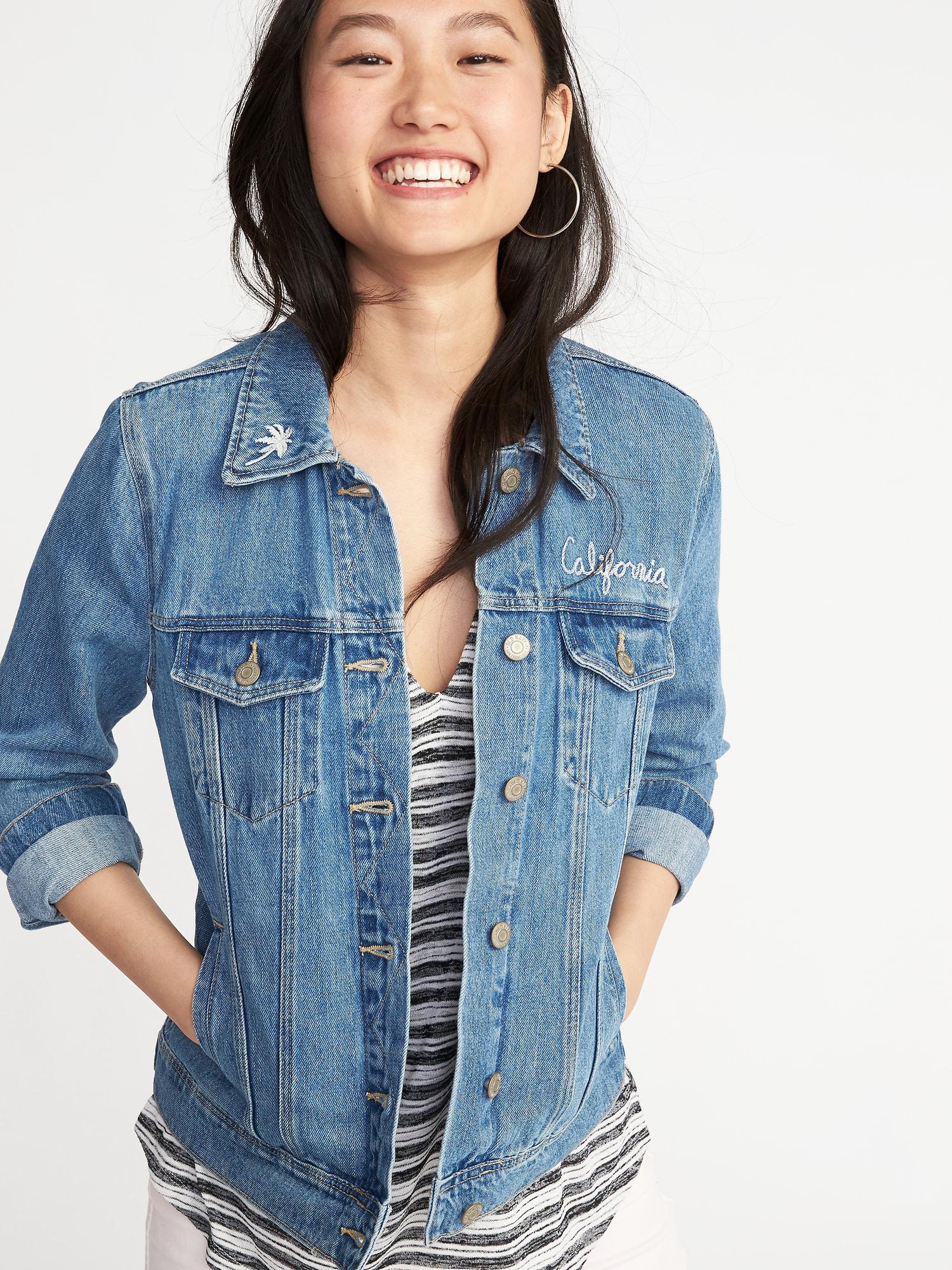 old navy denim jacket