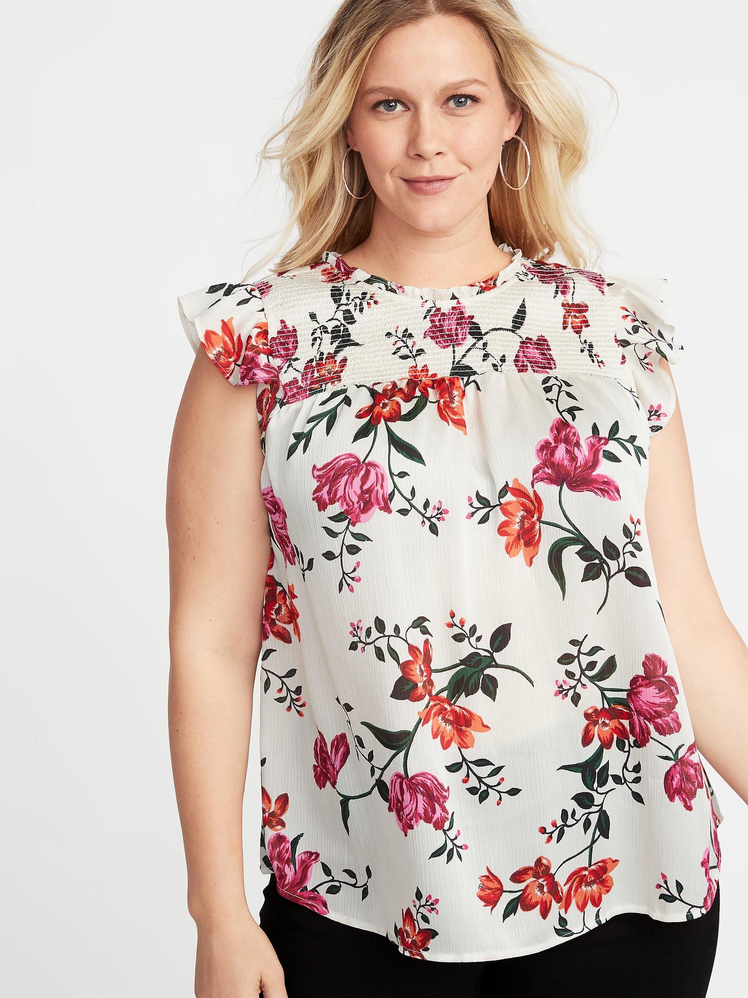 old navy blouses plus size