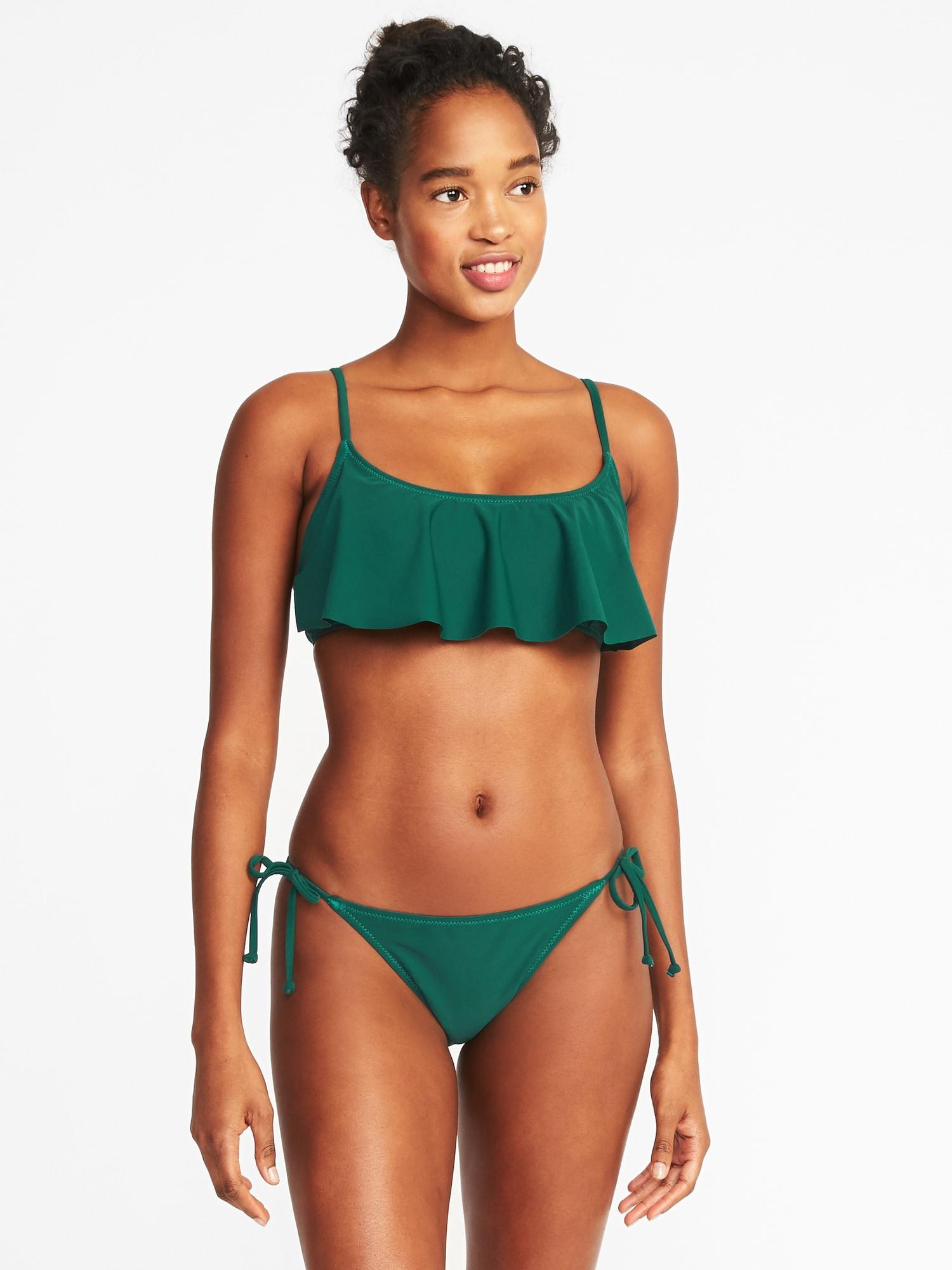 old navy ruffle swimsuit