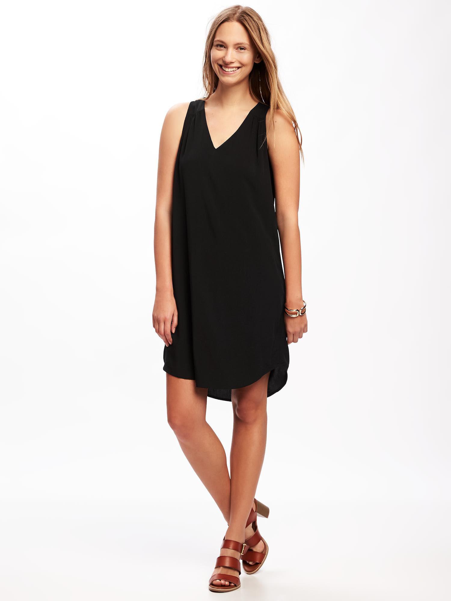 Old navy black sleeveless dress Clearance