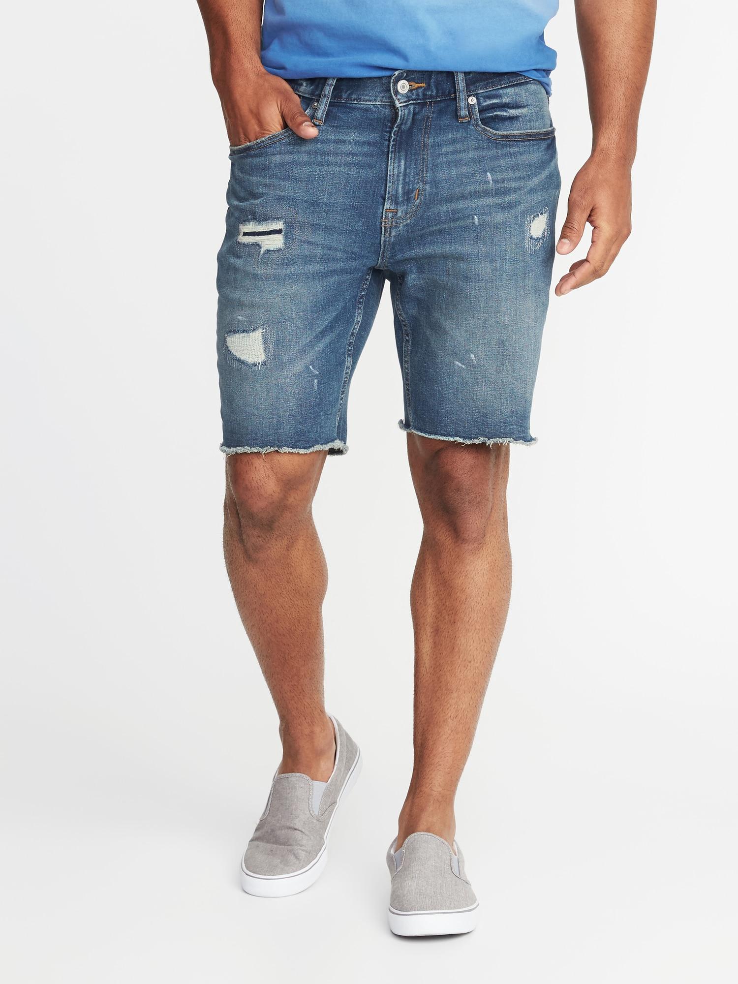 old navy mens jeans shorts