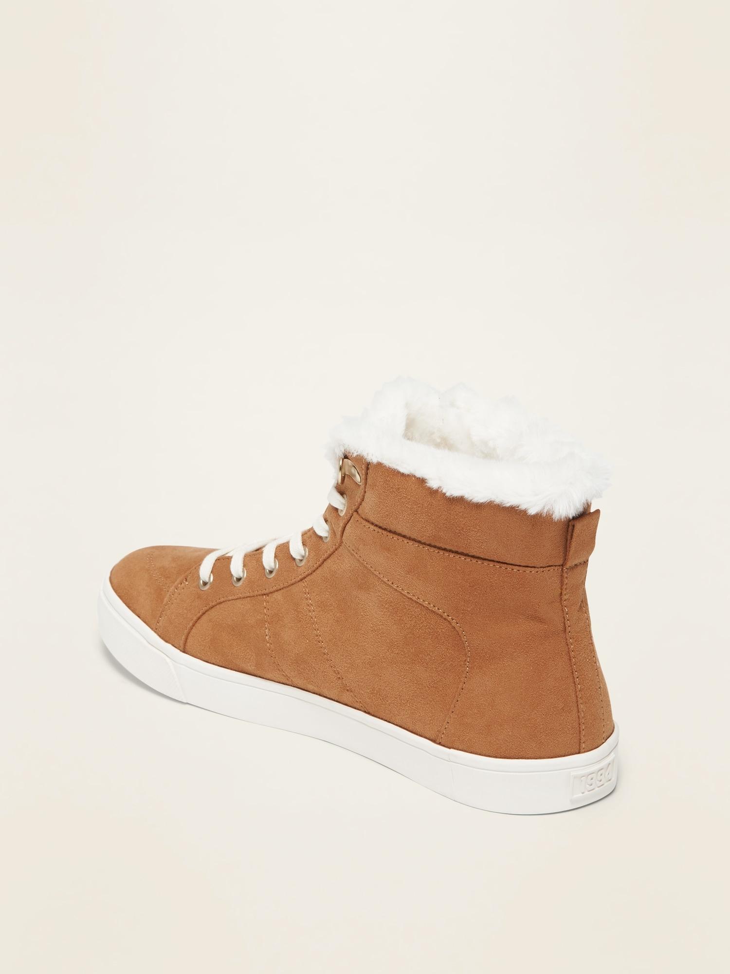 Old Navy Sueded Faux-fur-lined High 