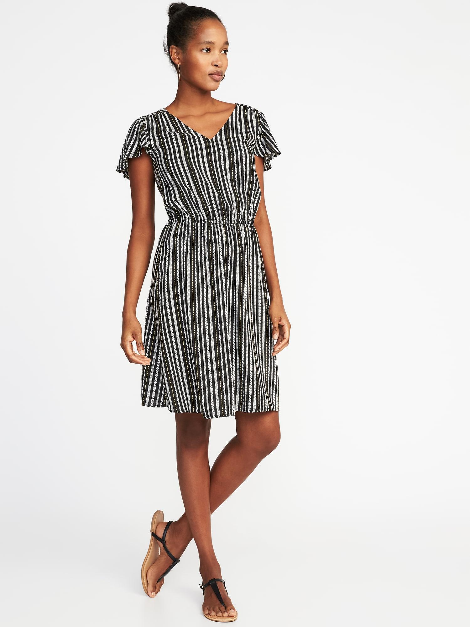 old navy v neck dress