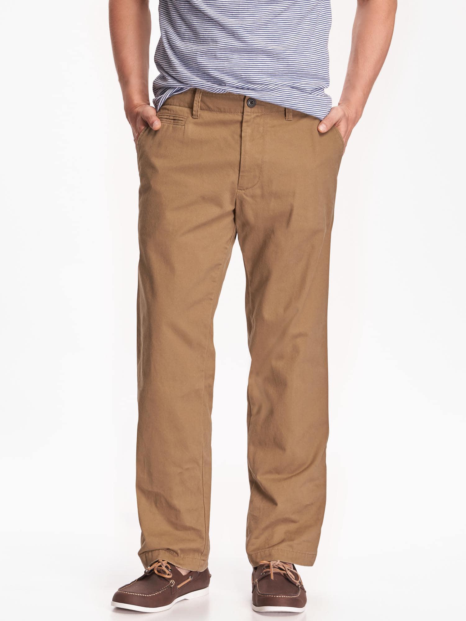 loose khaki pants