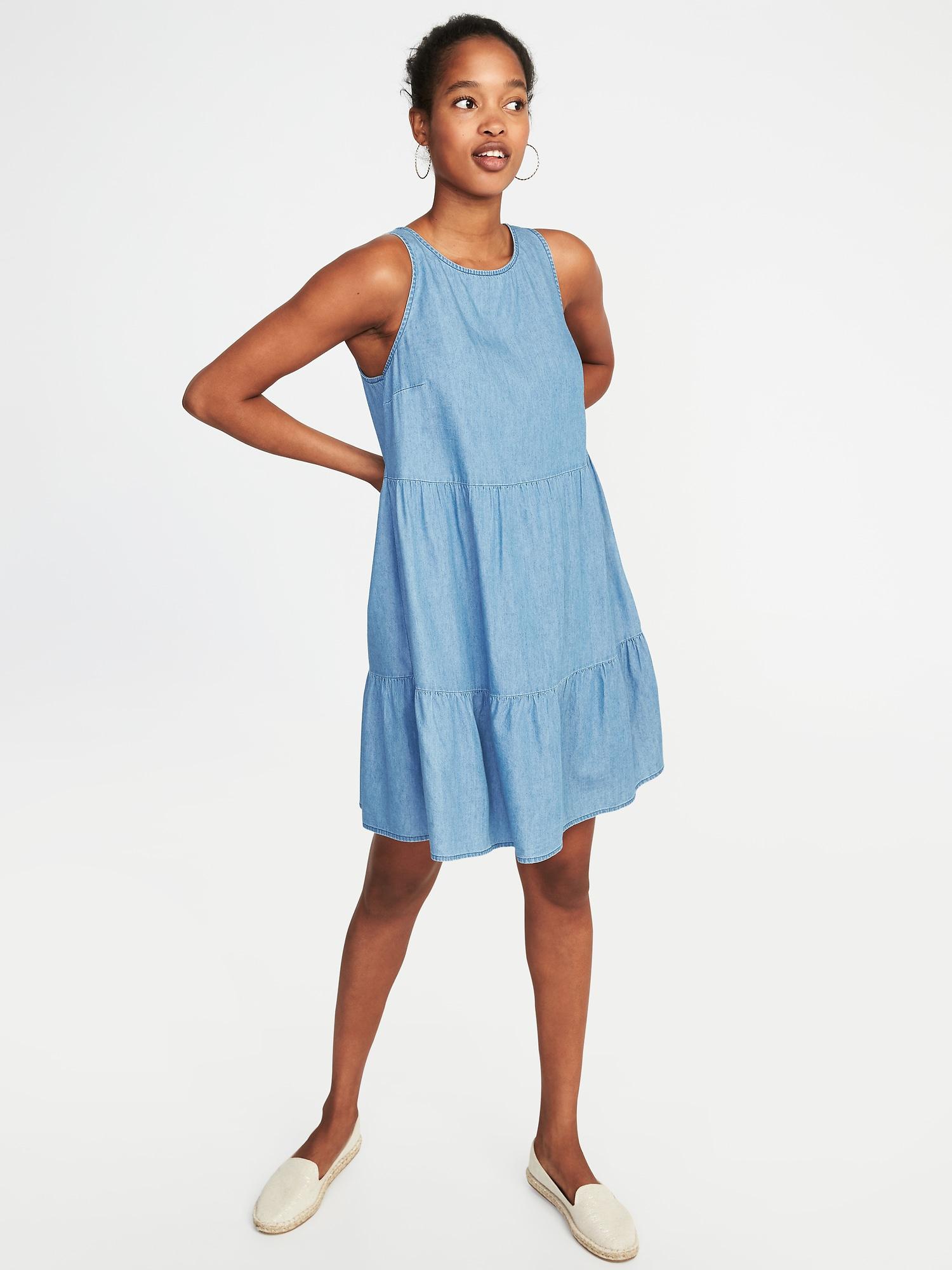 old navy tiered dress