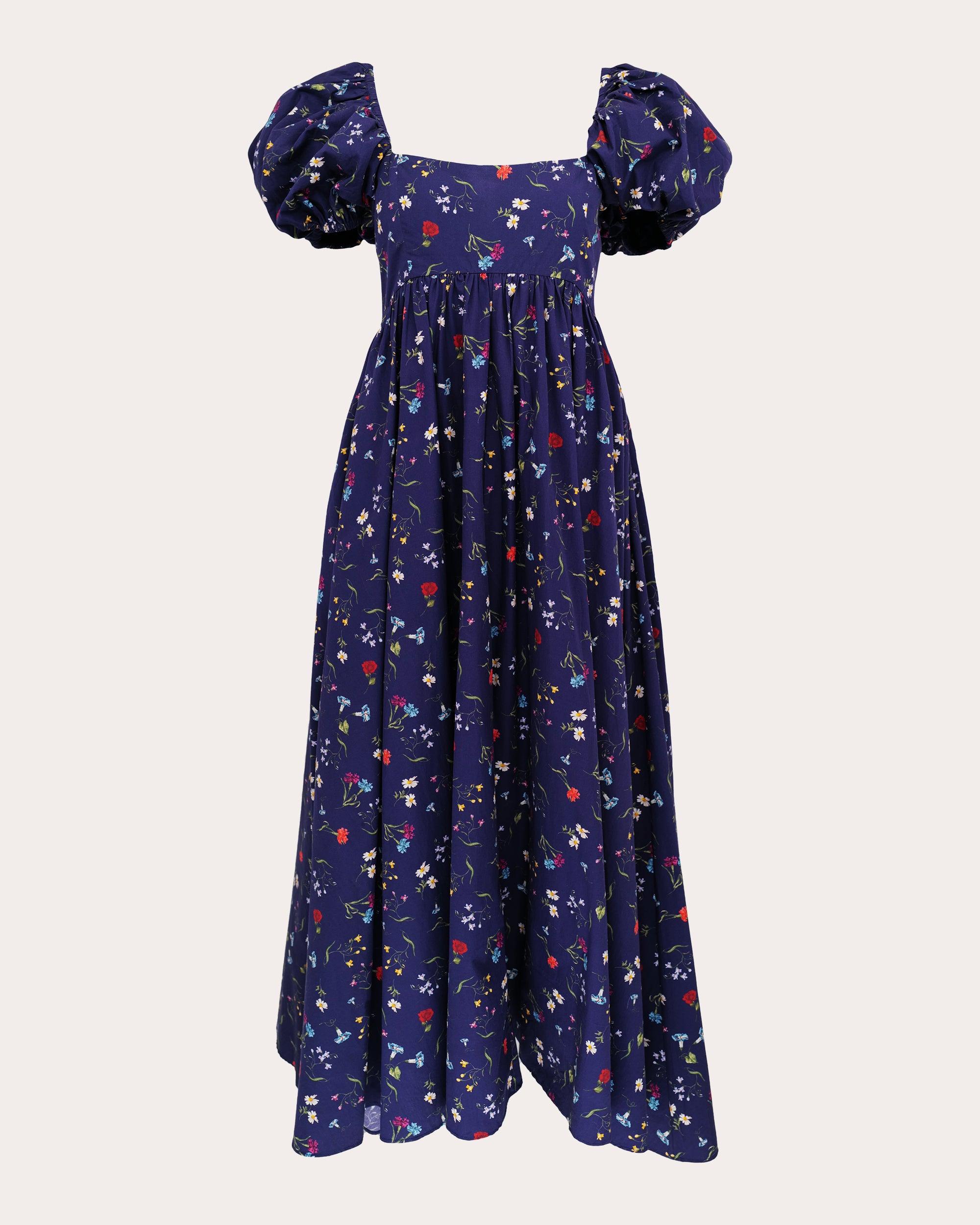 womens dress blue Azeeza Cotton Poplin Winston main image 0