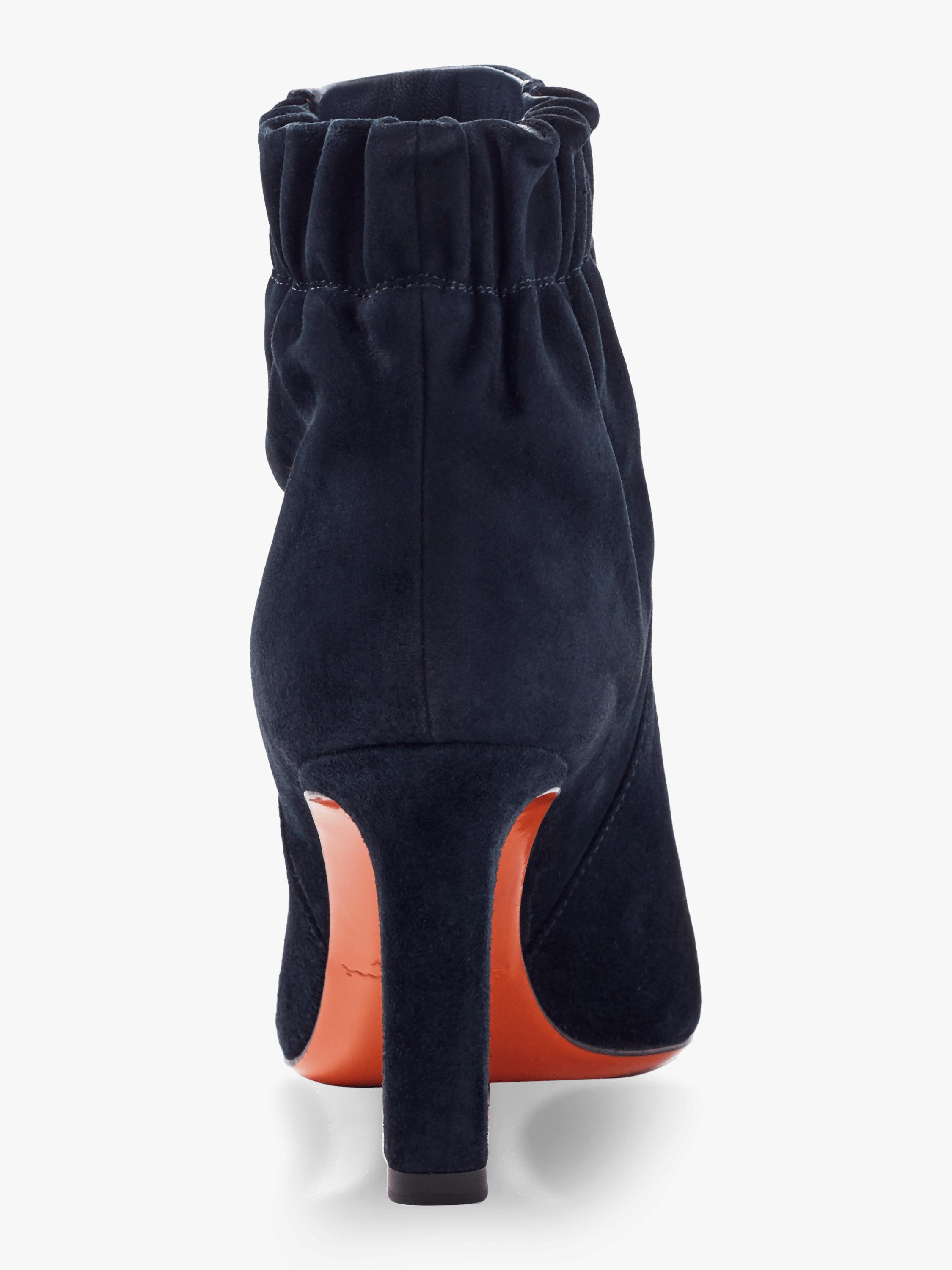 santoni suede ankle boots
