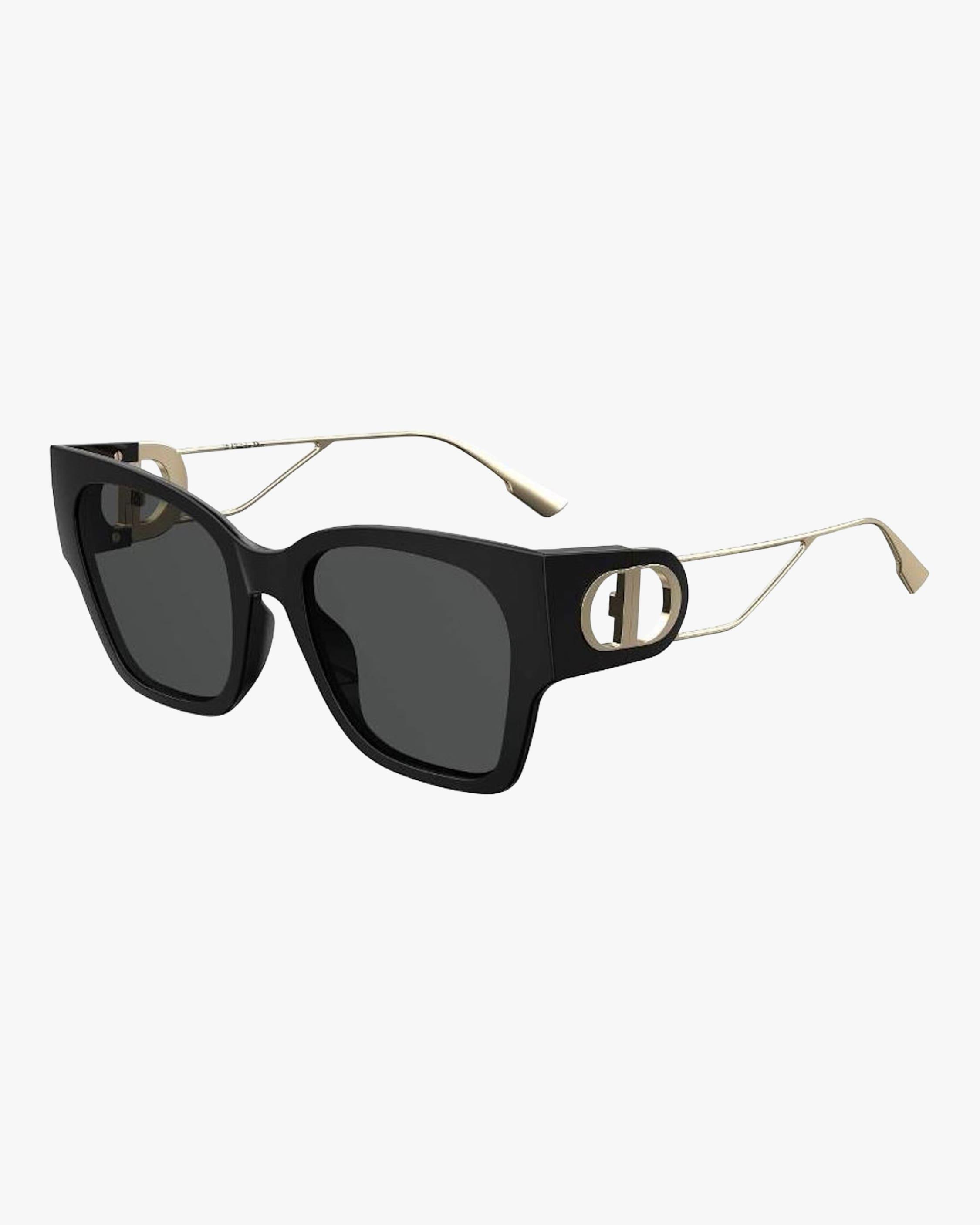 Dior 30 Montaigne Square Sunglasses in Black/Gray ar (Black) | Lyst