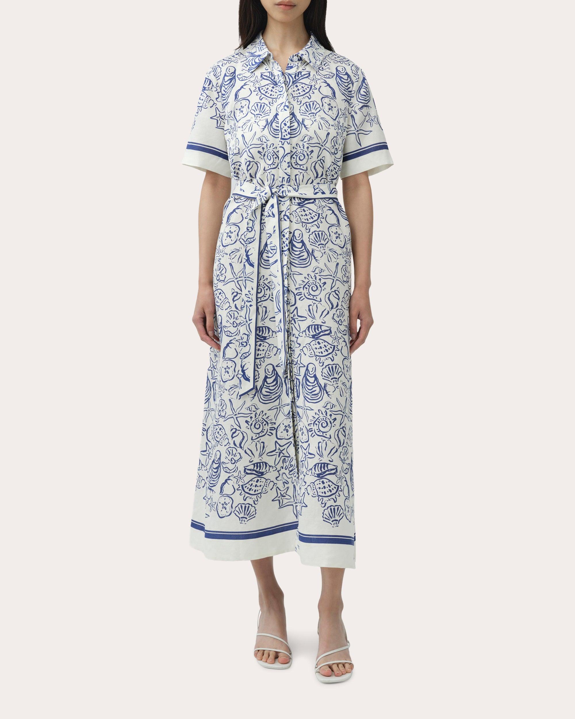 chinese dress ladies Tulum Linen Midi Dress Seashell Pink  Nomad the Label Outlet