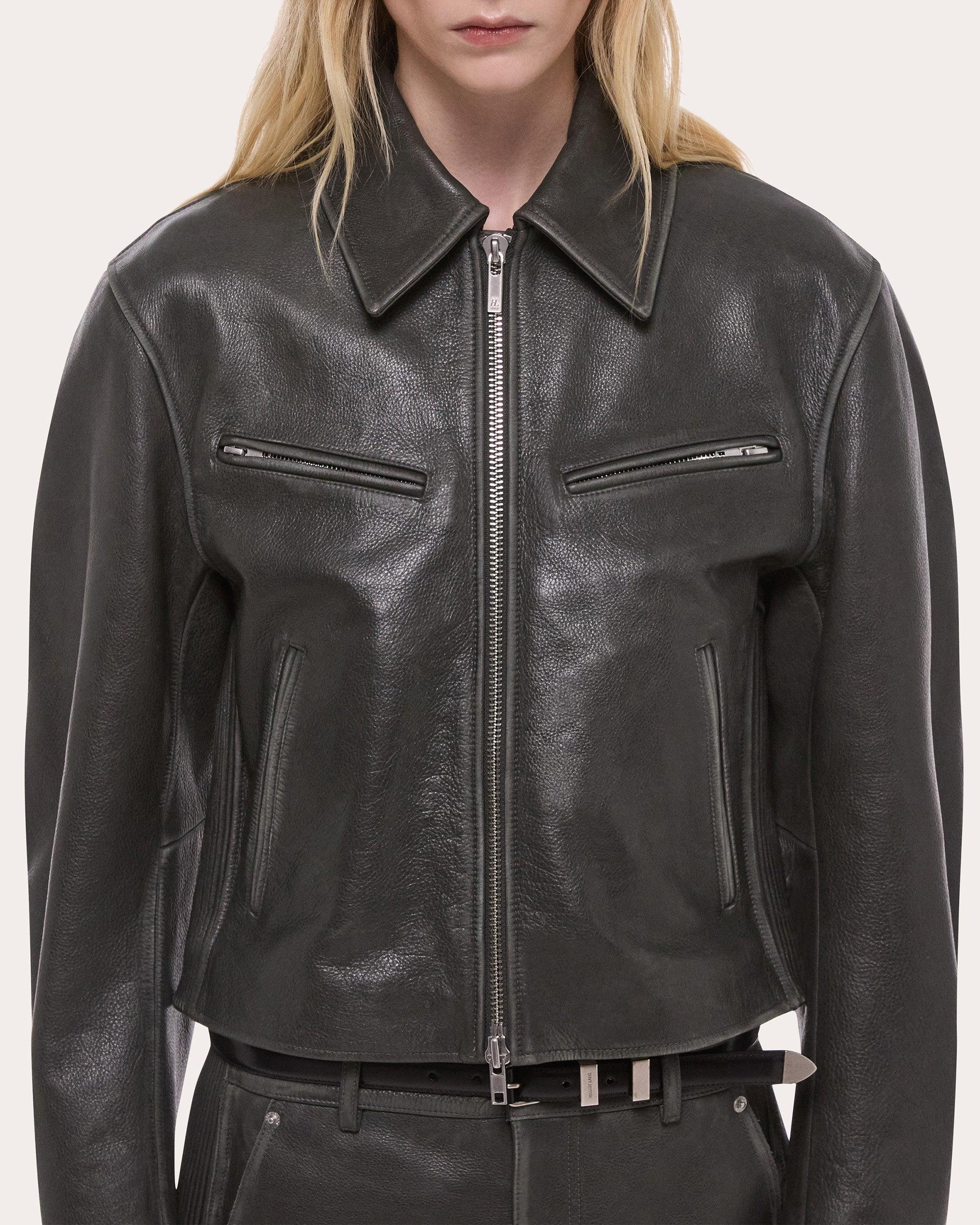 Helmut Lang Leather jackets for Women | Online Sale up to 76% off
