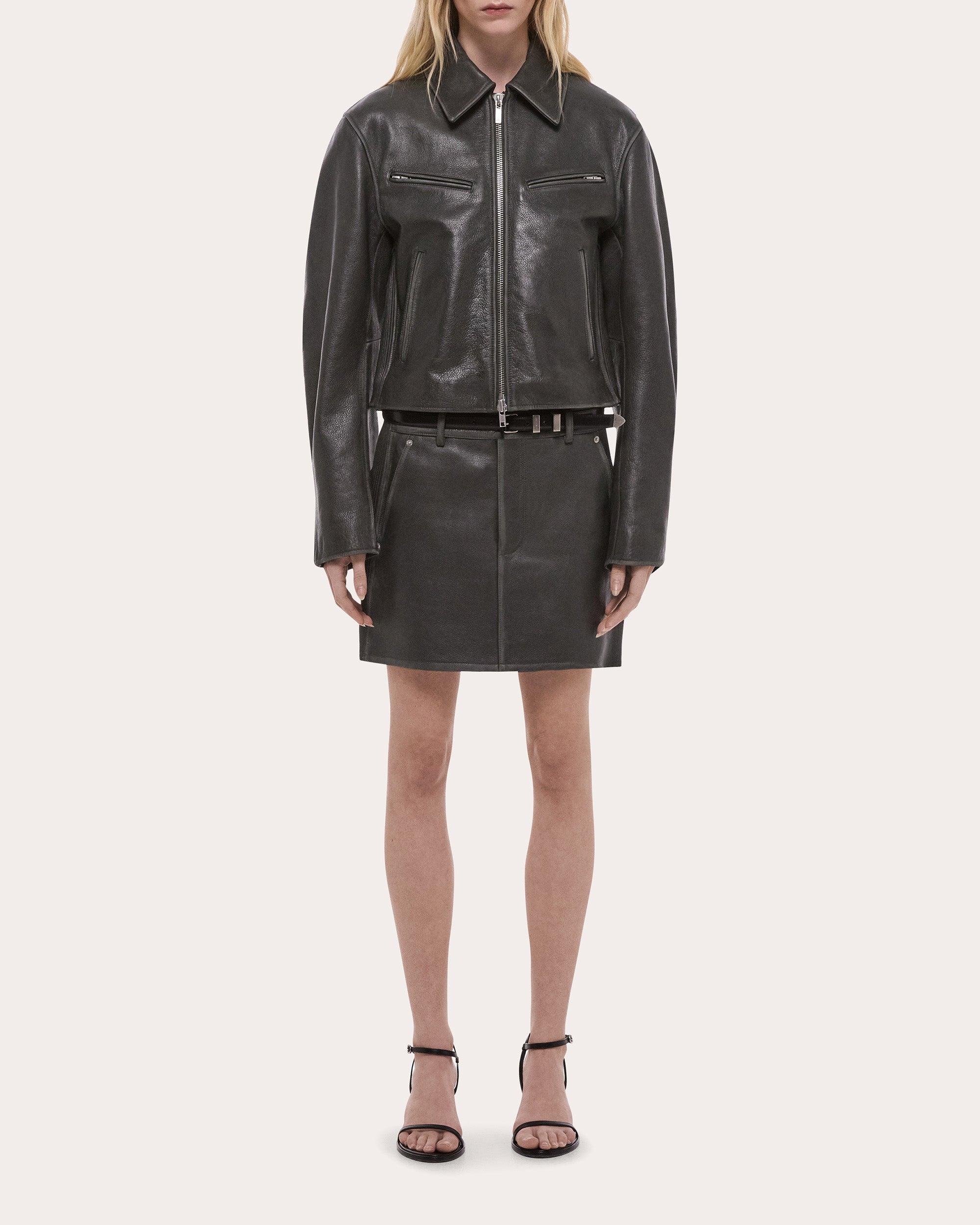 Helmut Lang Leather jackets for Women | Online Sale up to 76% off
