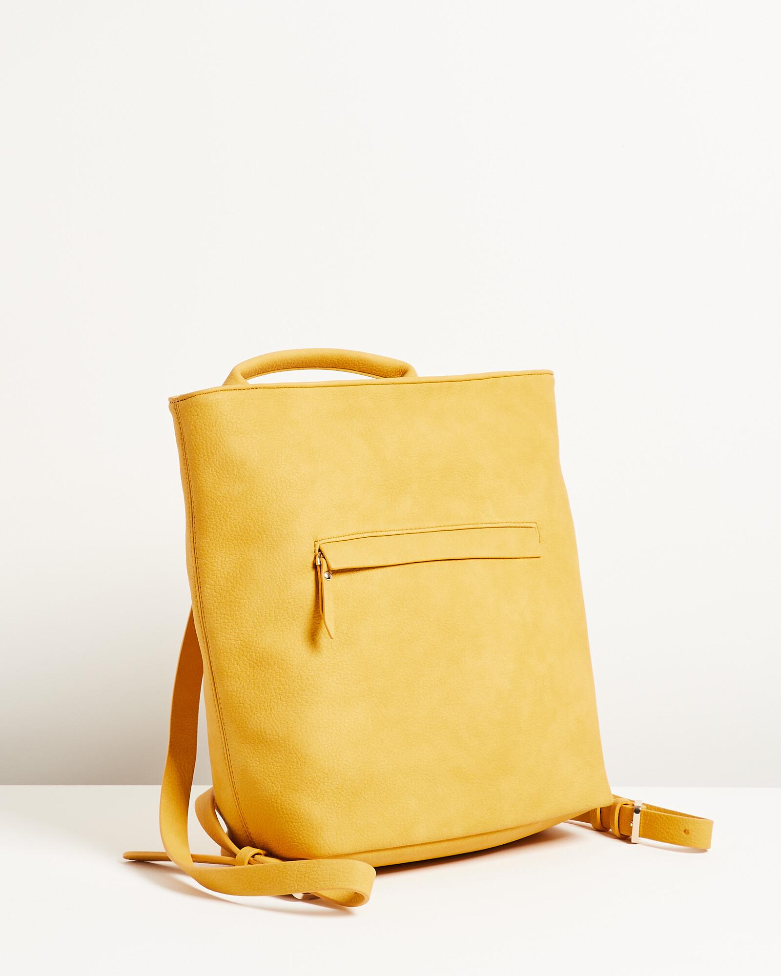 oliver bonas leather backpack