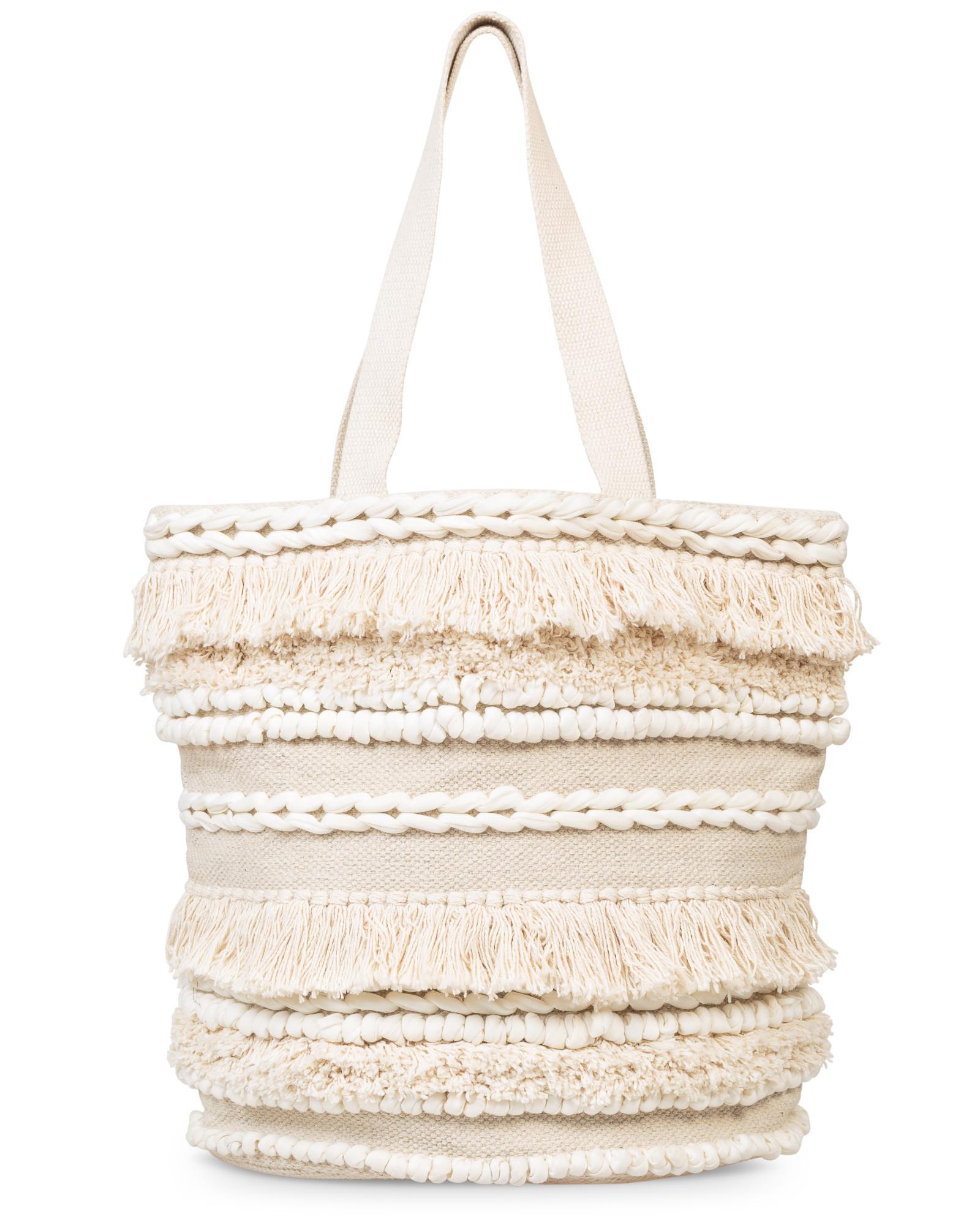tassel beach bag